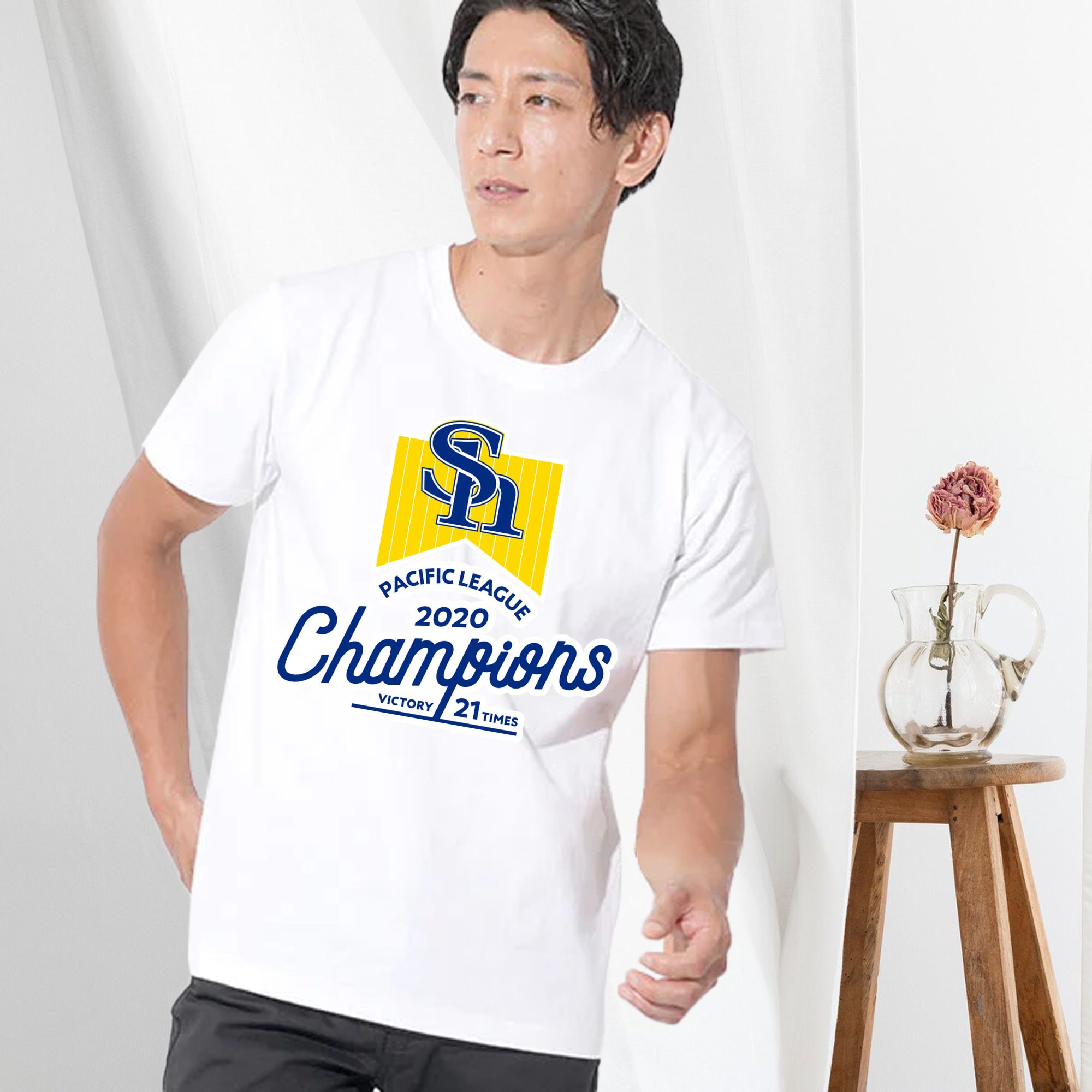 FUKUOKA SOFTBANK HAWKS PACIFIC LEAGUE 2020 CHAMPIONS Logo