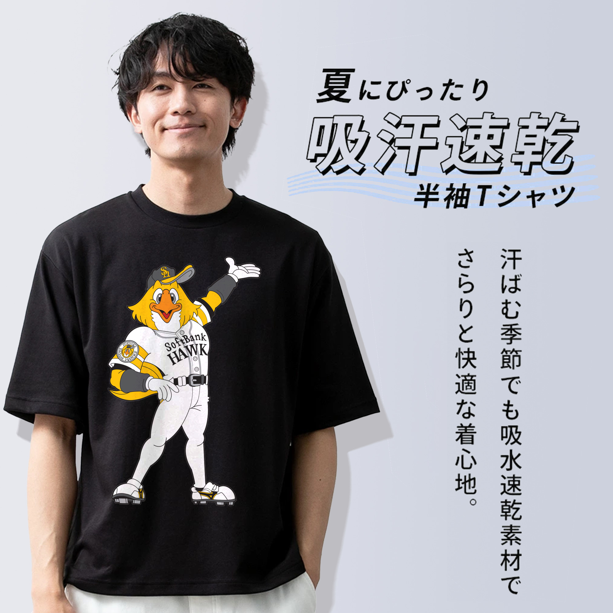 FUKUOKA SOFTBANK HAWKS MASCOT HARRY HAWK APPLICATION INTRODUCTION Logo