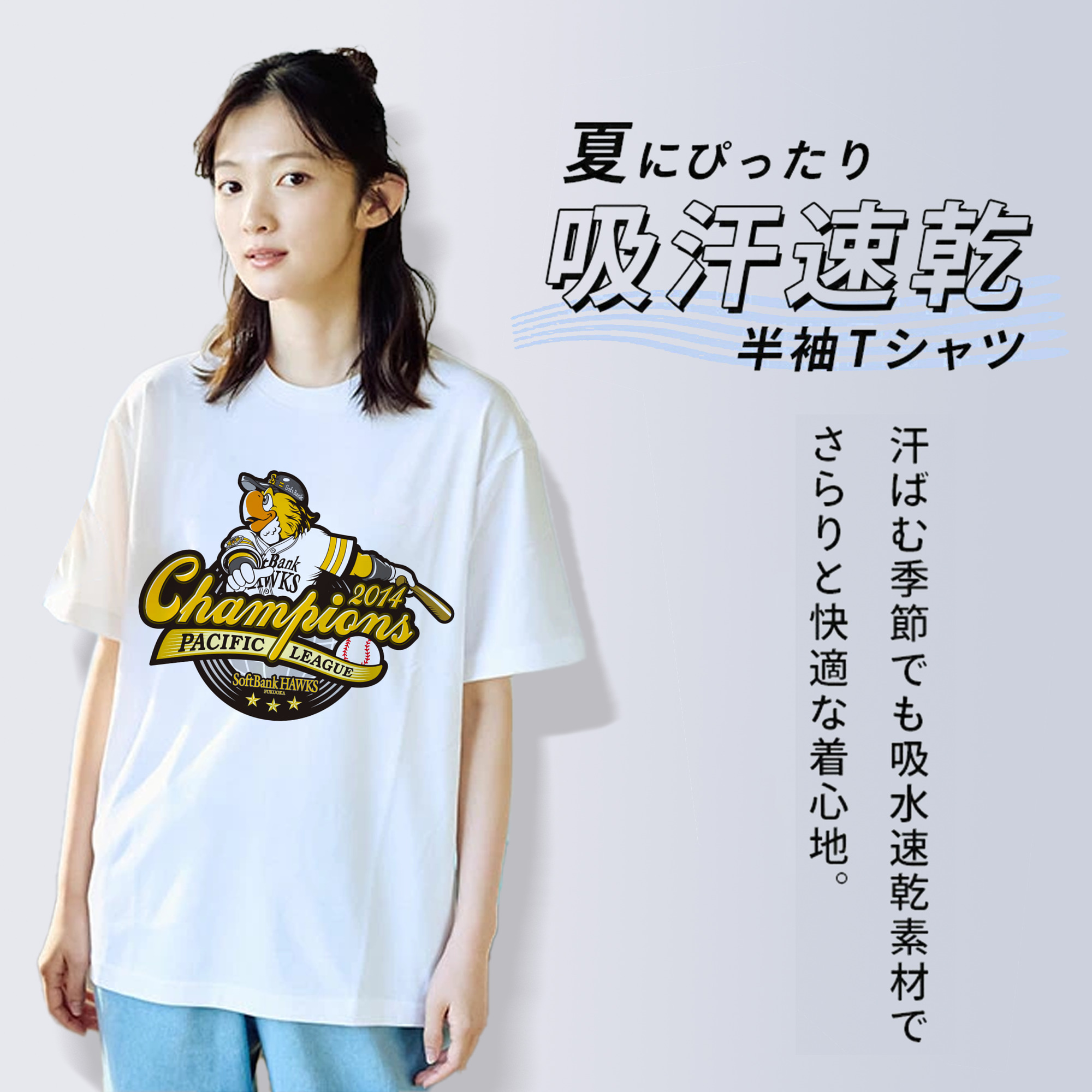 FUKUOKA SOFTBANK HAWKS PACIFIC LEAGUE 2014 CHAMPIONS Logo