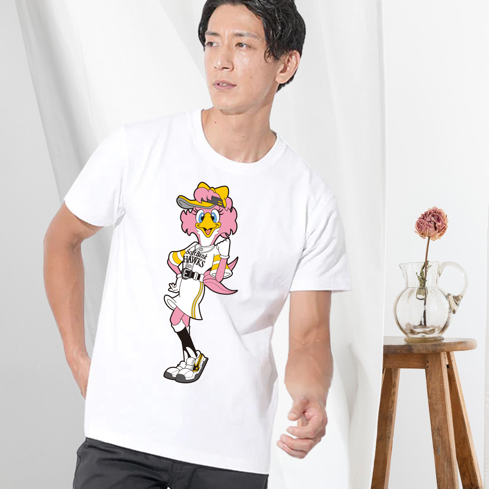 FUKUOKA SOFTBANK HAWKS MASCOT HONEY HAWK Logo