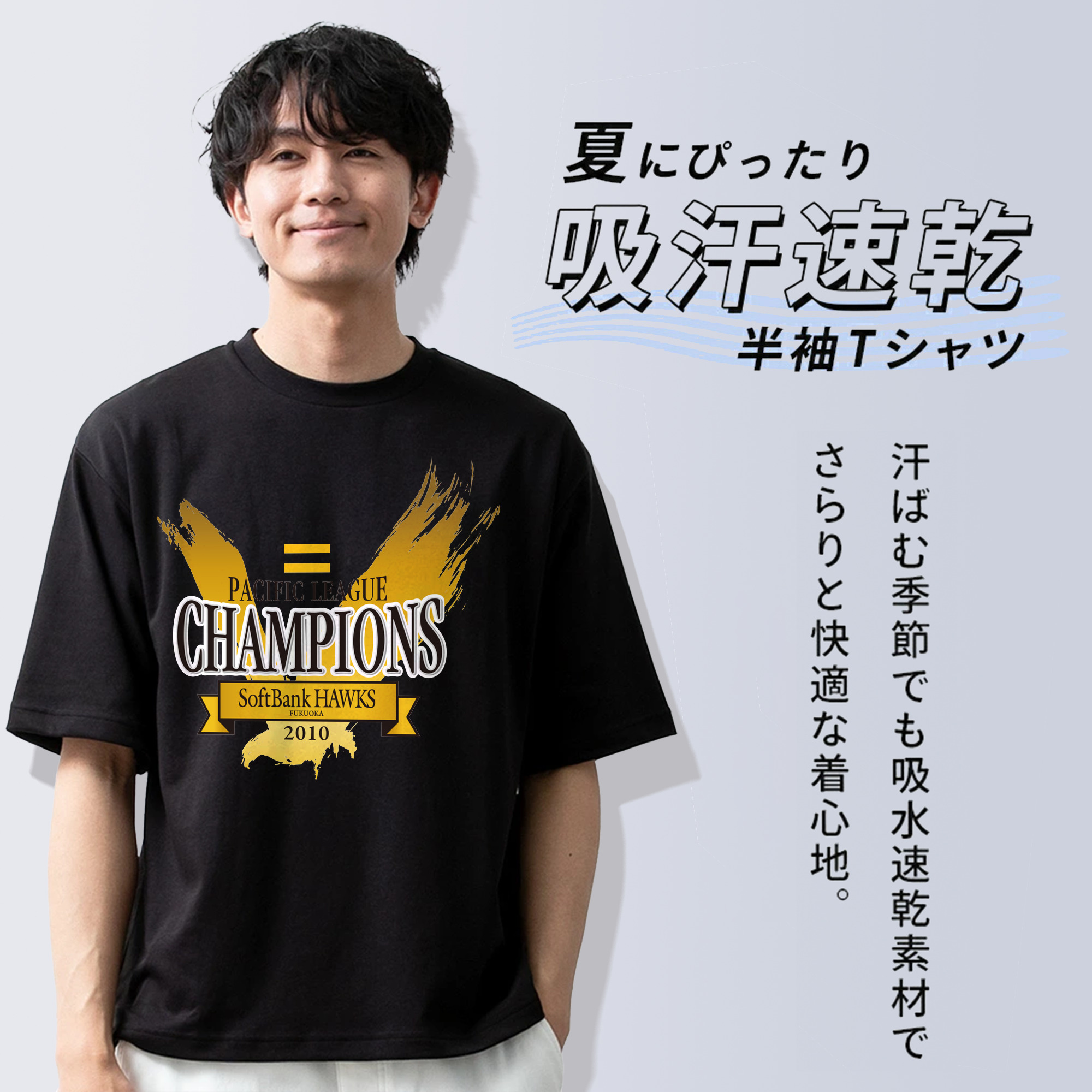 FUKUOKA SOFTBANK HAWKS PACIFIC LEAGUE 2010 CHAMPIONS Logo