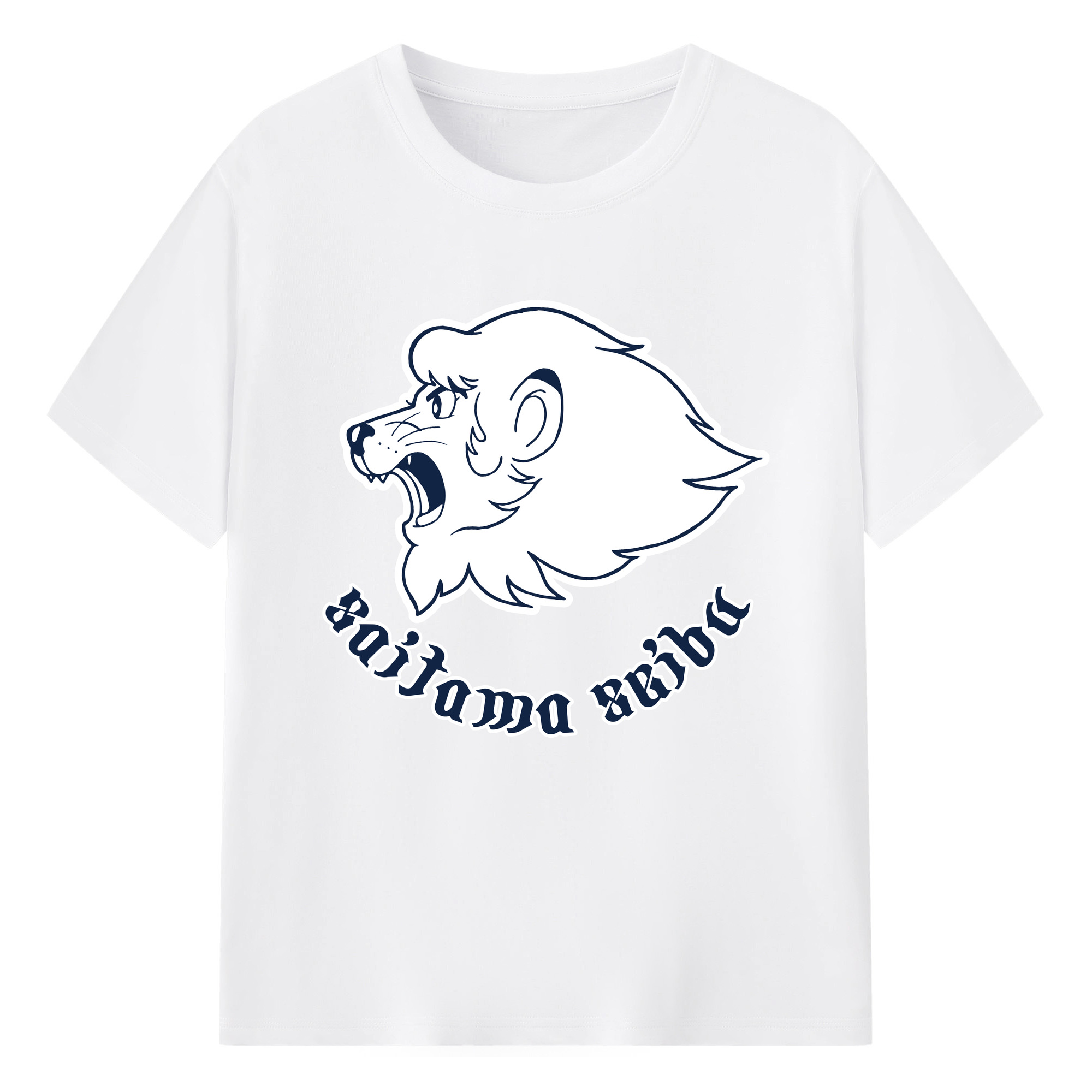 SAITAMA SEIBU LIONS SAITAMA SEIBU LEO 2023 APPLICATION BACKGROUND Logo - 綿100％ 半袖Tシャツ ・ フロントプリント ・ 快適 通気性 ・ 日常使い 散歩 スポーツ用
