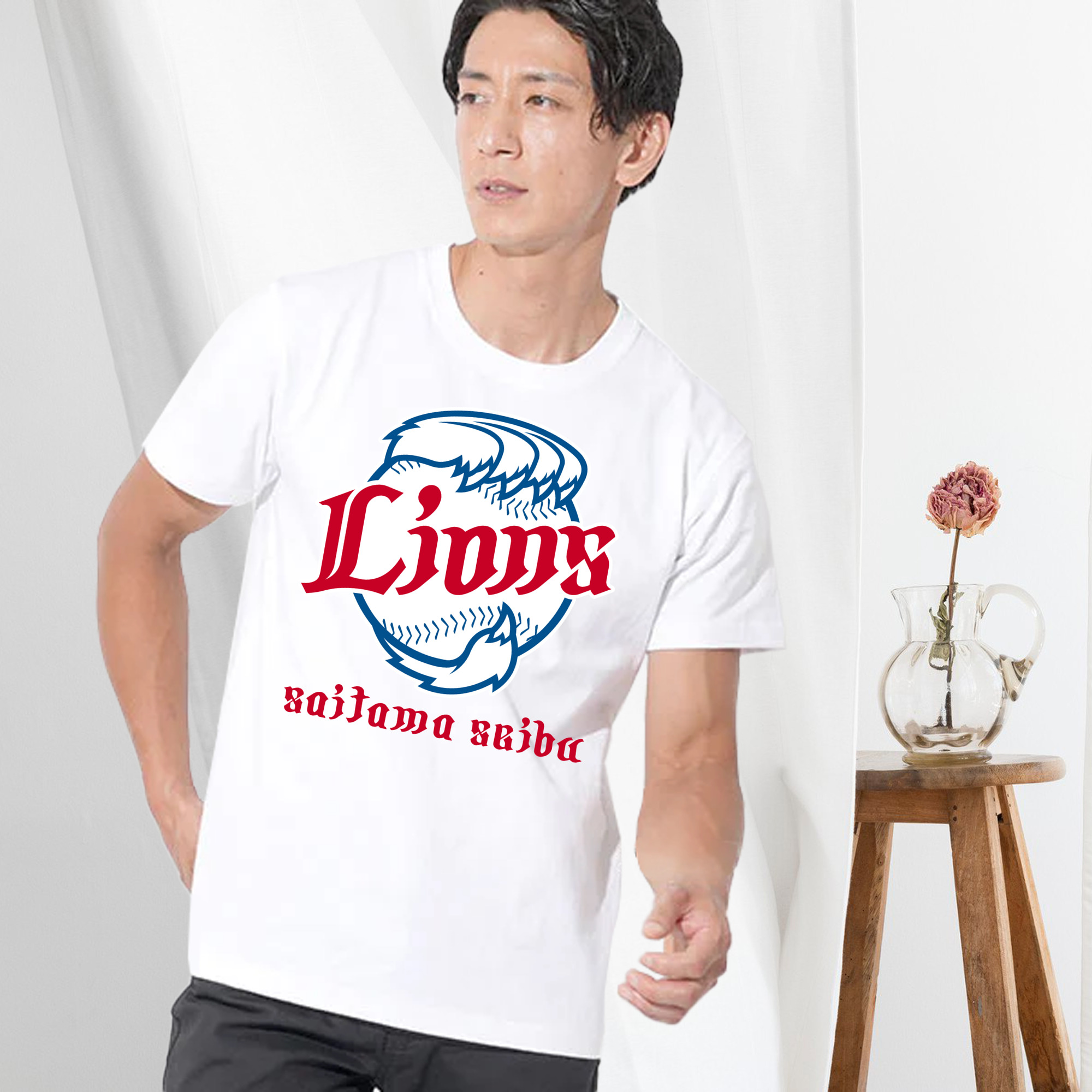 SAITAMA SEIBU LIONS EMBLEM WORDMARK PRIVATELY Logo