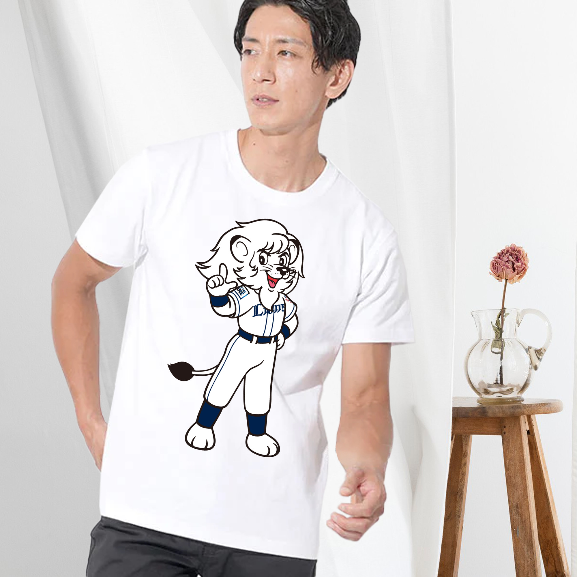 SAITAMA SEIBU LIONS MASCOT LEO 70TH ANNIVERSARY ORIGINAL Logo