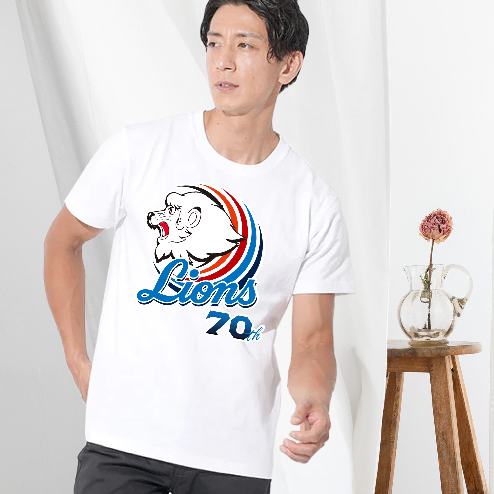 SAITAMA SEIBU LIONS 70TH ANNIVERSARY BACKGROUND Logo