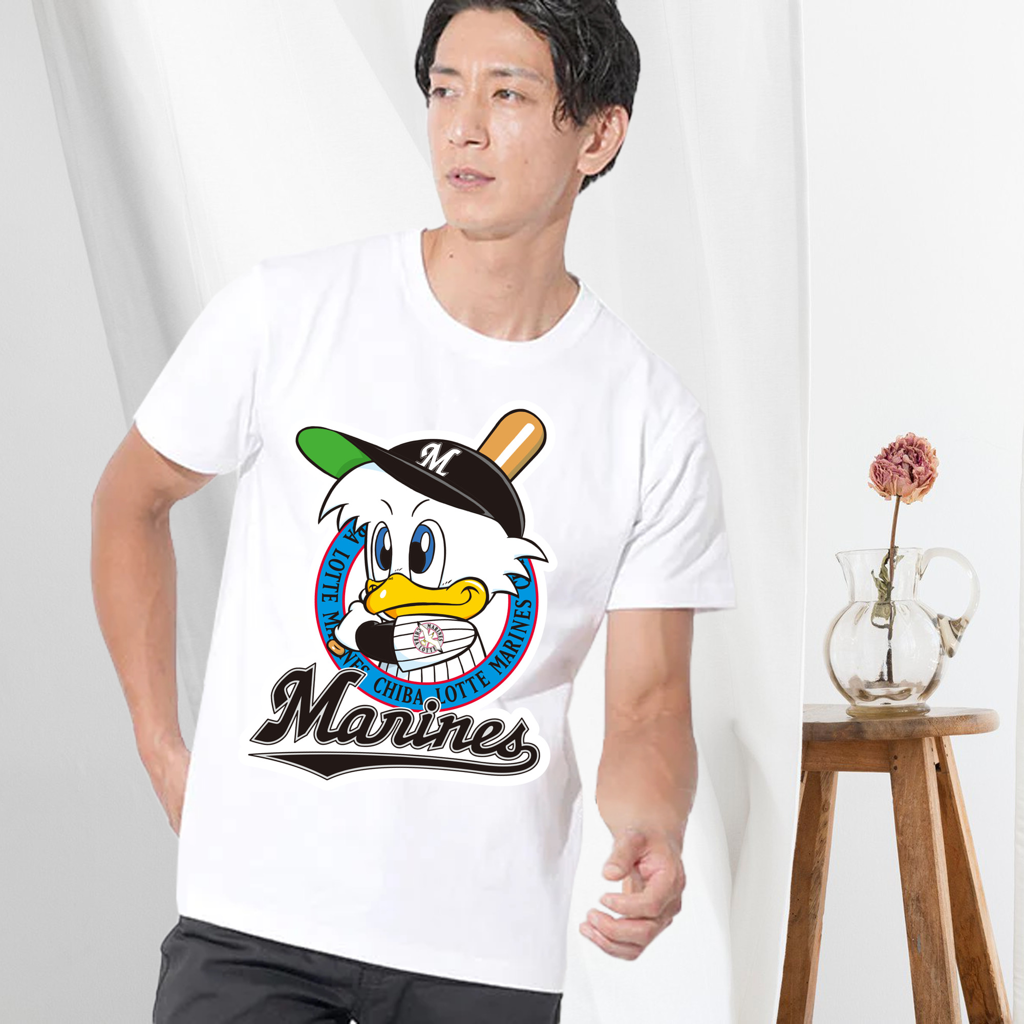 CHIBA LOTTE MARINES ORIGINAL EMBLEM Logo