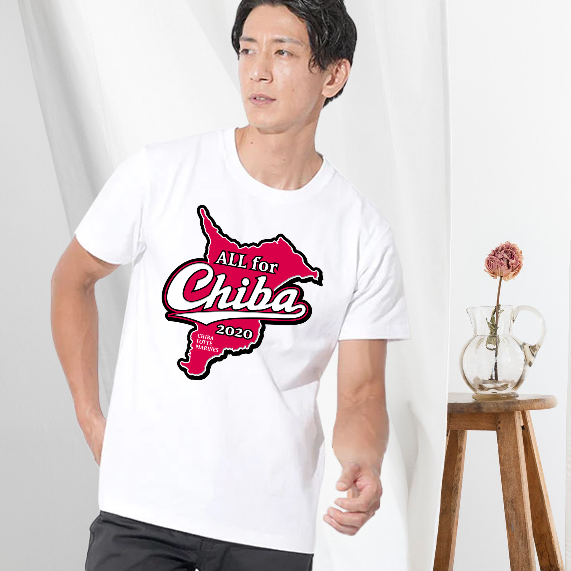 CHIBA LOTTE MARINES ALL FOR CHIBA 2020 Logo