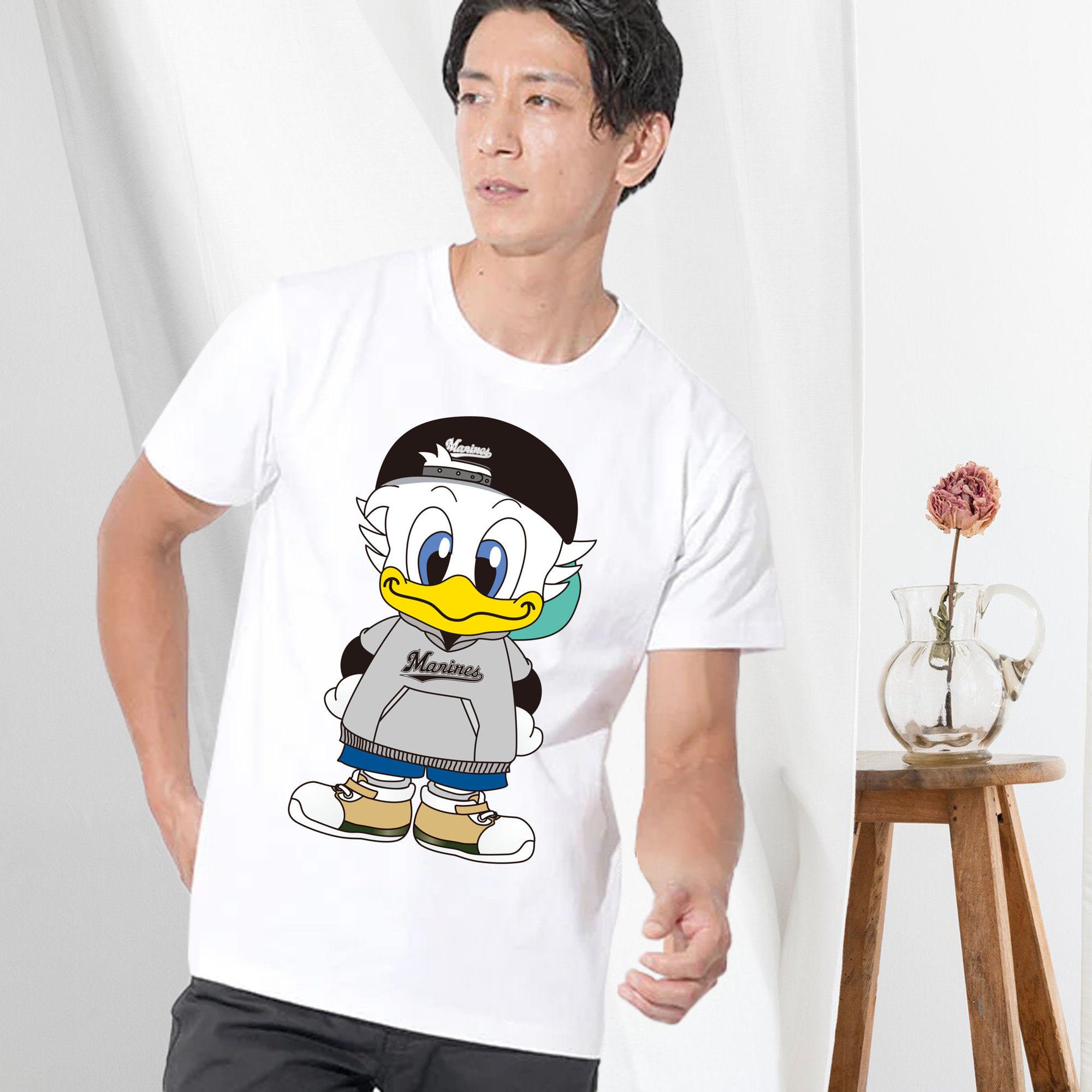 CHIBA LOTTE MARINES MASCOT ZU-CHAN APPLICATION KID Logo