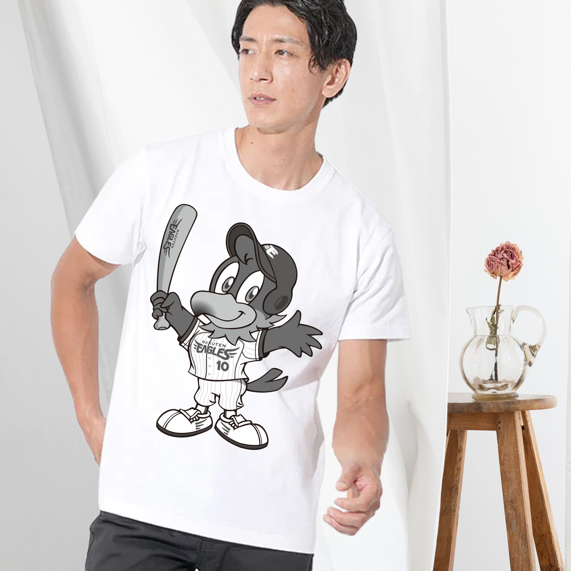 TOHOKU RAKUTEN GOLDEN EAGLES MASCOT CLUTCH OLD ORIGINAL Logo