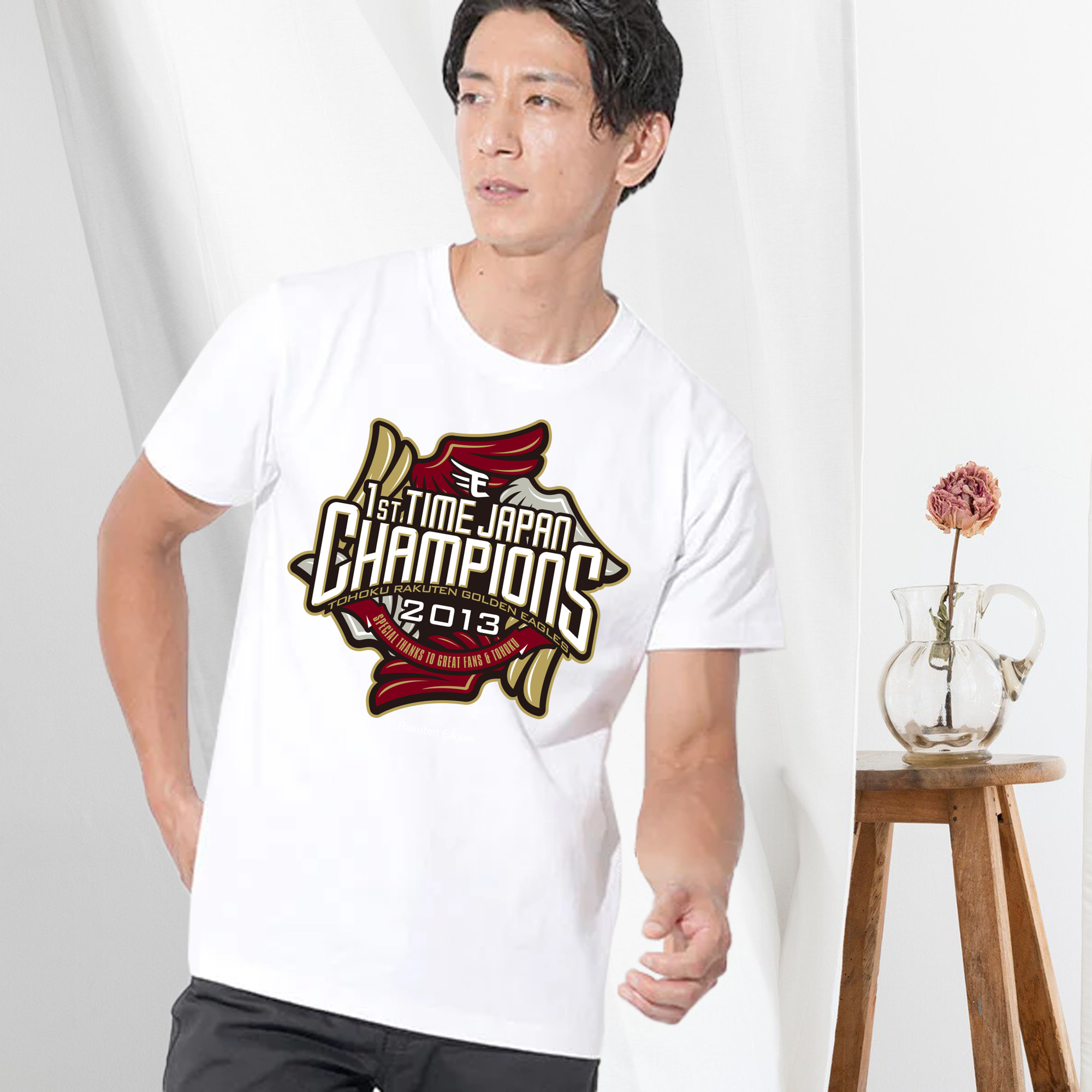 TOHOKU RAKUTEN GOLDEN EAGLES 1st TIME CHAMPIONS Logo