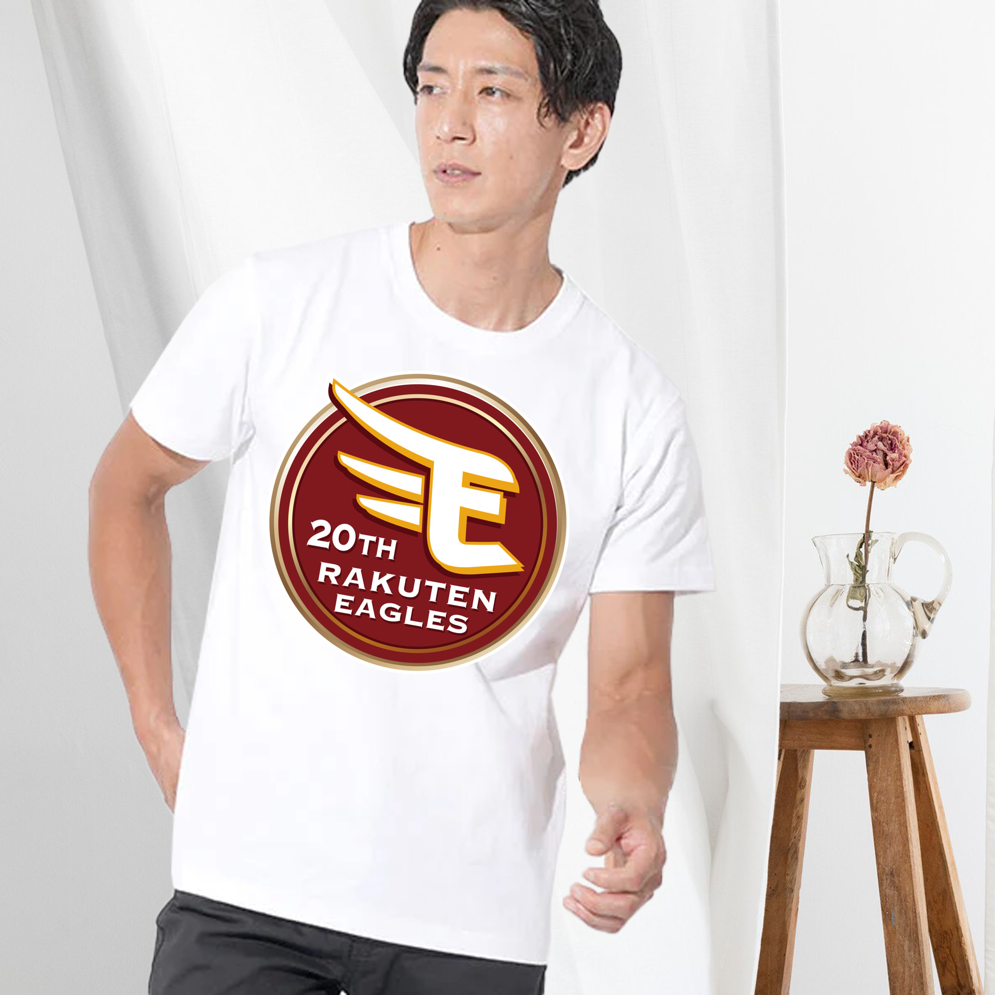 TOHOKU RAKUTEN GOLDEN EAGLES 20TH ANNIVERSARY EMBLEM Logo