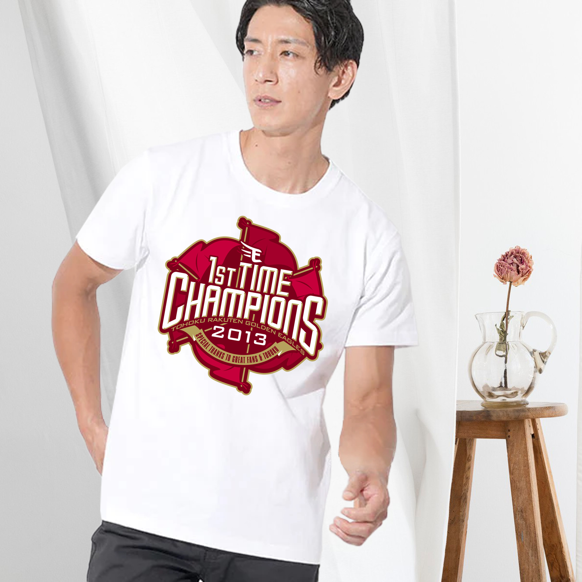 TOHOKU RAKUTEN GOLDEN EAGLES 2013 PACIFIC LEAGUE CHAMPIONS Logo