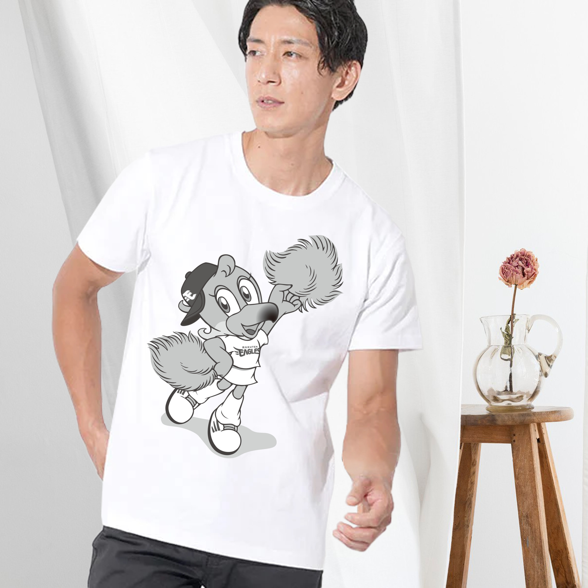 TOHOKU RAKUTEN GOLDEN EAGLES MASCOT CLUTCHENA OLD ORIGINAL