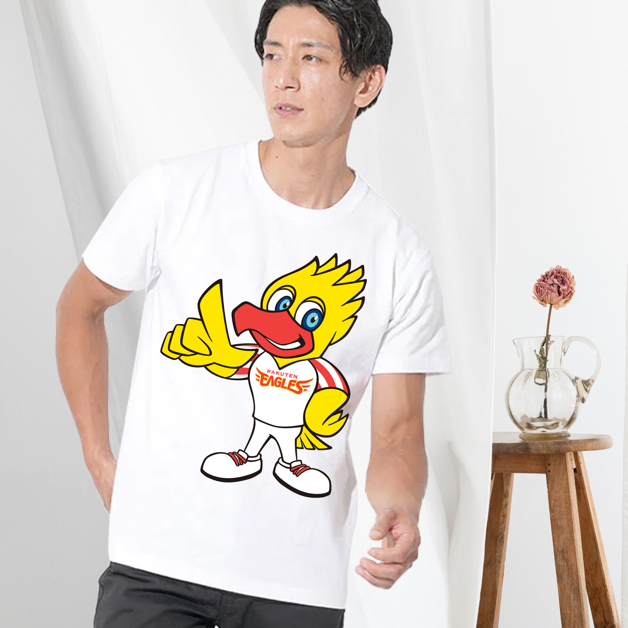 TOHOKU RAKUTEN GOLDEN EAGLES MASCOT SWITCH APPLICATION INDICATION Logo
