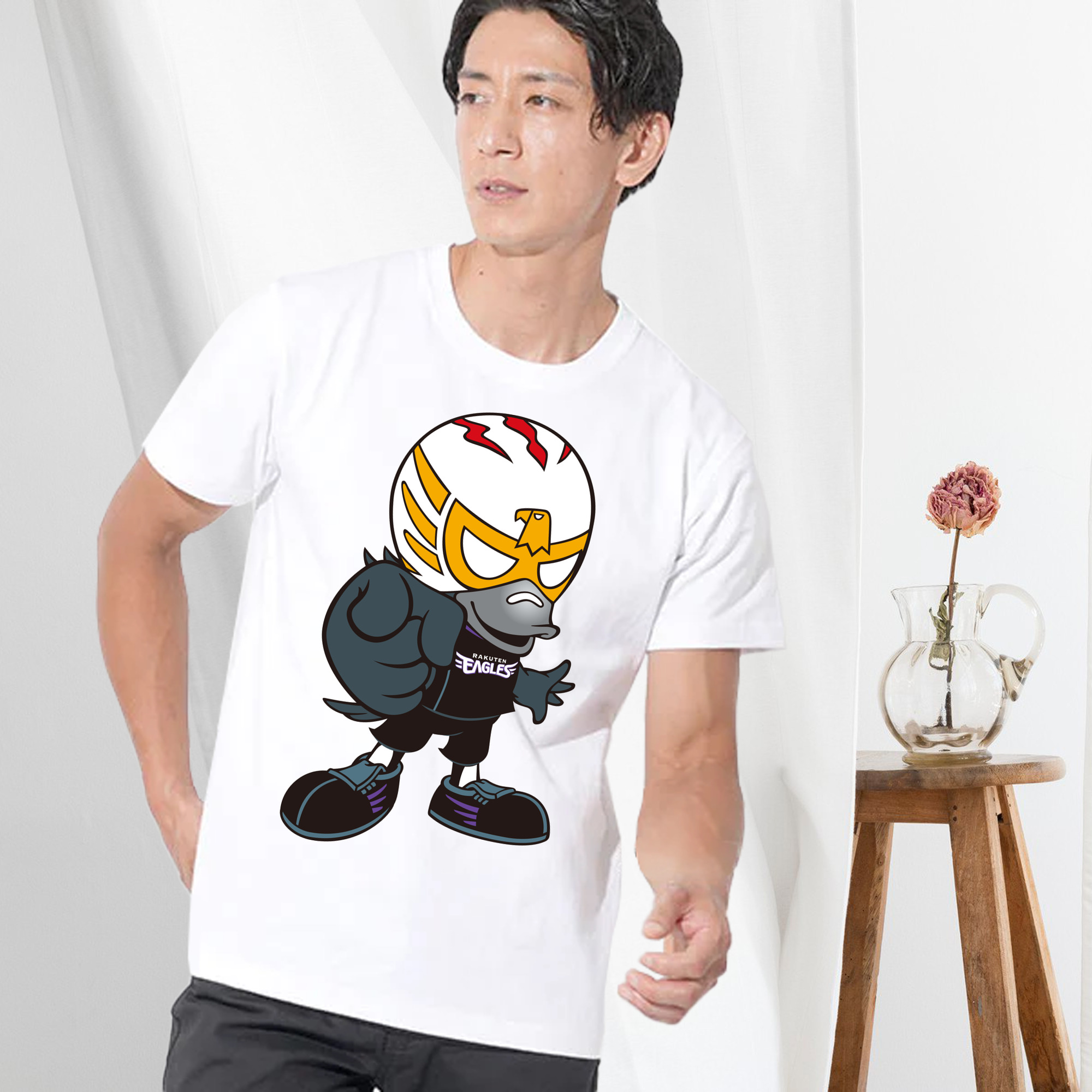 TOHOKU RAKUTEN GOLDEN EAGLES MASCOT MR.CARRASCO Logo