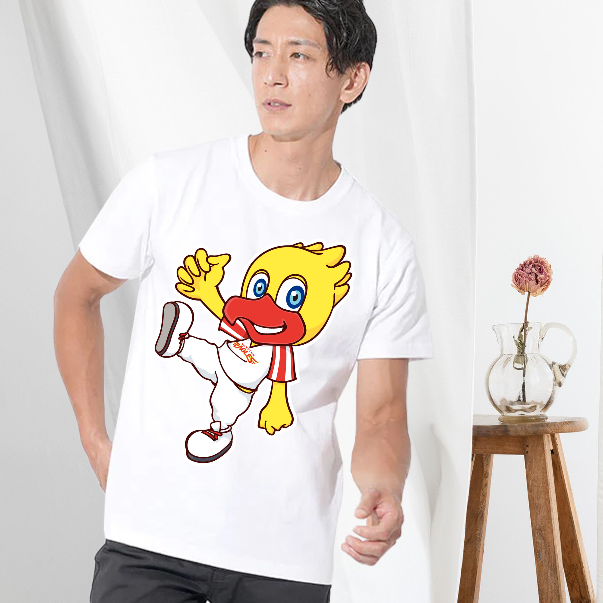 TOHOKU RAKUTEN GOLDEN EAGLES MASCOT SWITCH 2024 APPLICATION BEST THUMS-UP Logo