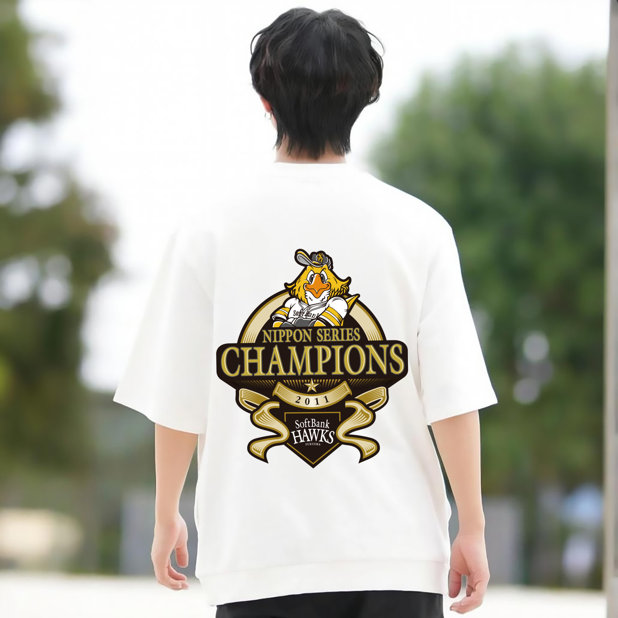 FUKUOKA SOFTBANK HAWKS 2011 NIPPON CHAMPIONS Logo