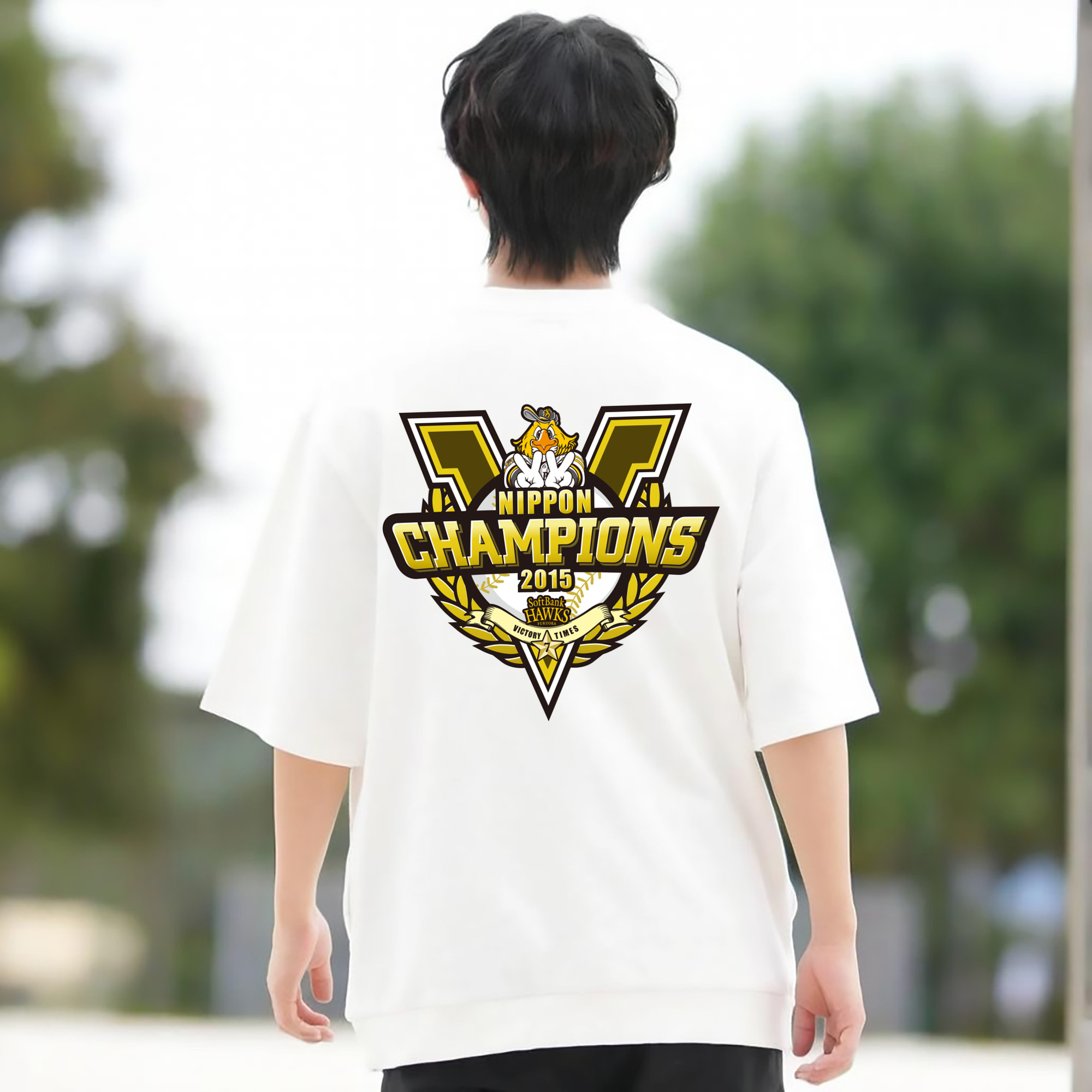 FUKUOKA SOFTBANK HAWKS 2015 NIPPON CHAMPIONS Logo