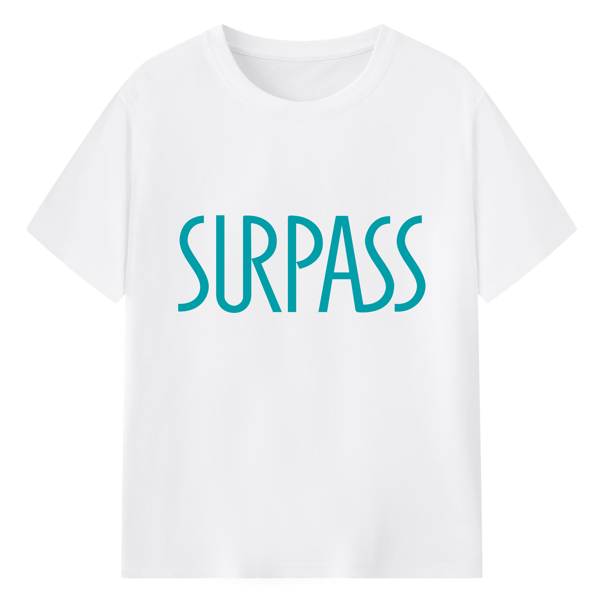 SURPASS KOBE ORIX BUFFALOES Logo - 綿100％ 半袖Tシャツ ・ フロントプリント ・ 快適 通気性 ・ 日常使い 散歩 スポーツ用
