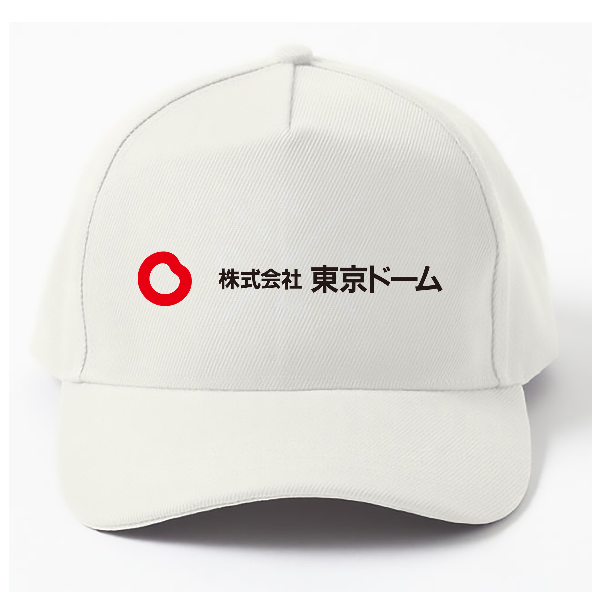TOKYO DOME CORPORATION Logo - ベースボールキャップ ・ 綿100％ ・ 男女兼用 ・ スポーツ 帽子 ・ 日常使い 散歩 アウトドア 旅行用