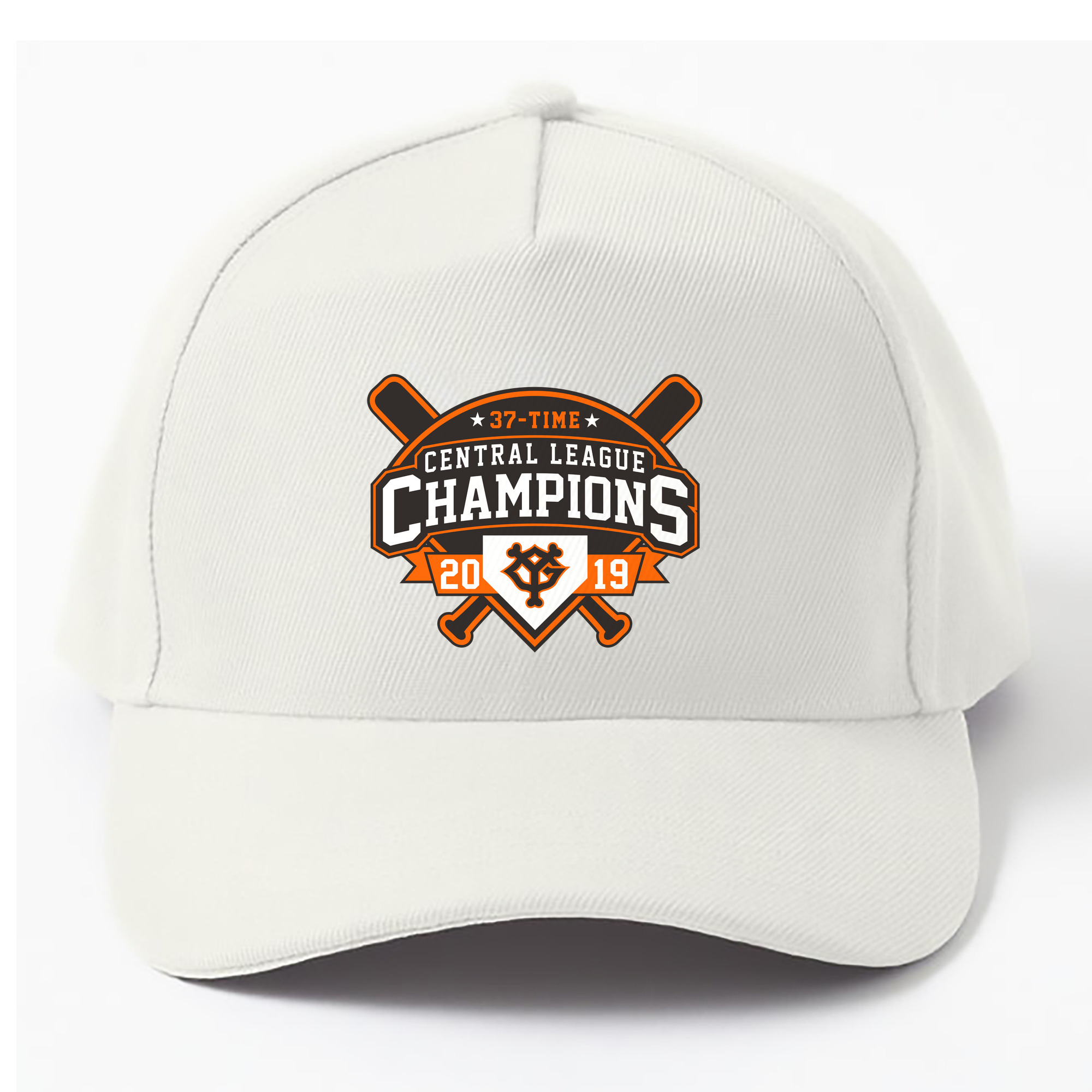 YOMIURI GIANTS CENTRAL LEAGUE CHAMPIONS 2019 Logo - ベースボールキャップ ・ 綿100％ ・ 男女兼用 ・ スポーツ 帽子 ・ 日常使い 散歩 アウトドア 旅行用