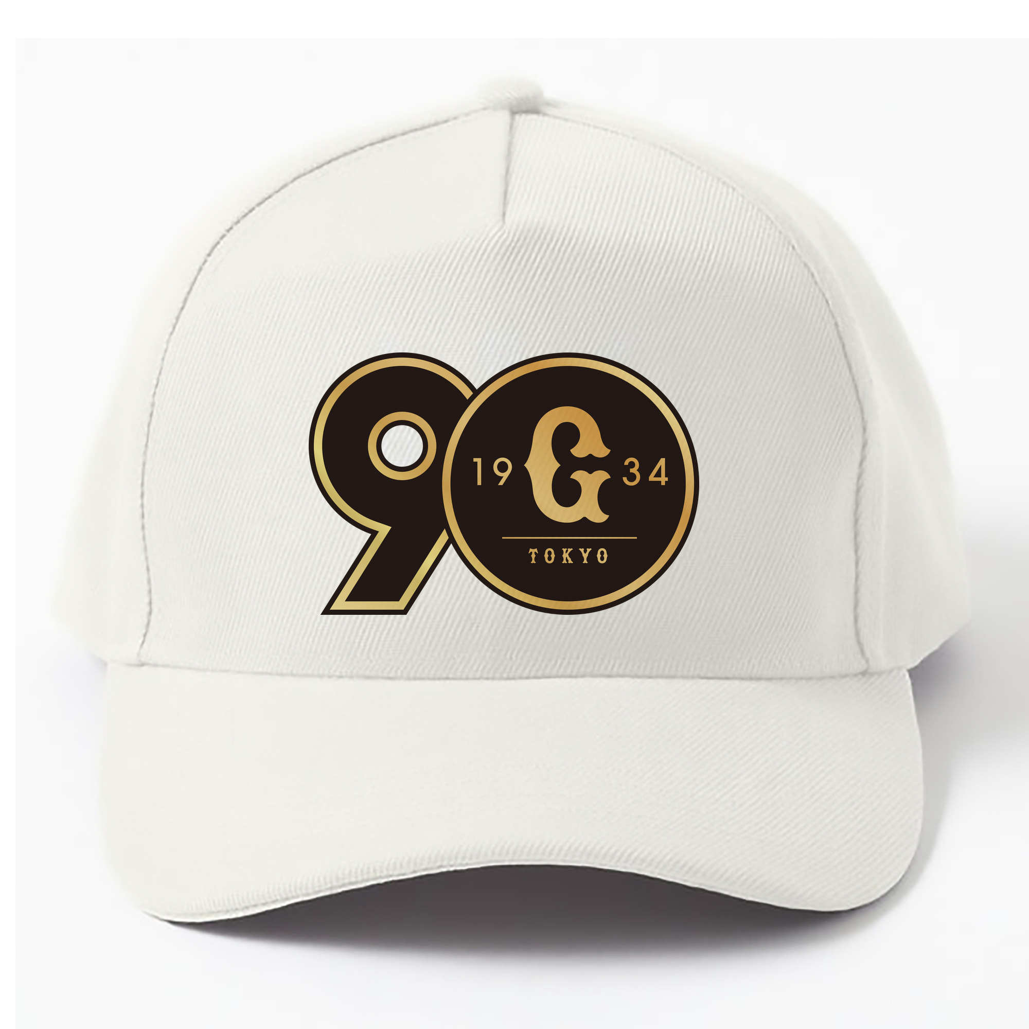 YOMIURI GIANTS 90TH ANNIVERSARY EMBLEM Logo - ベースボールキャップ ・ 綿100％ ・ 男女兼用 ・ スポーツ 帽子 ・ 日常使い 散歩 アウトドア 旅行用