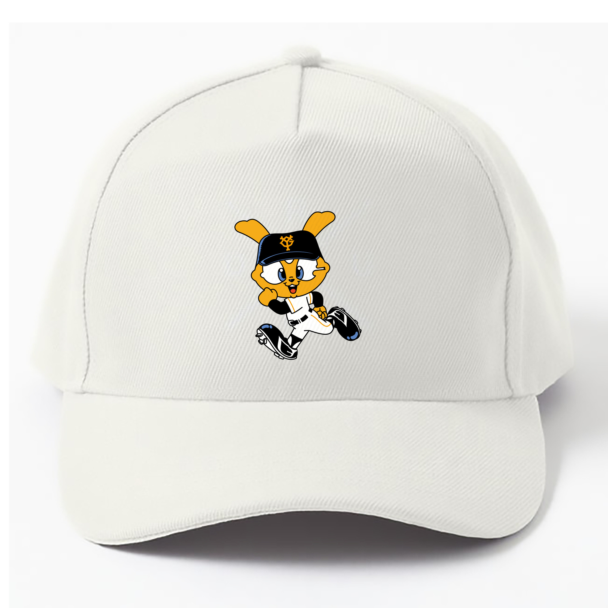 YOMIURI GIANTS MASCOT APPLICATION - ベースボールキャップ ・ 綿100％ ・ 男女兼用 ・ スポーツ 帽子 ・ 日常使い 散歩 アウトドア 旅行用