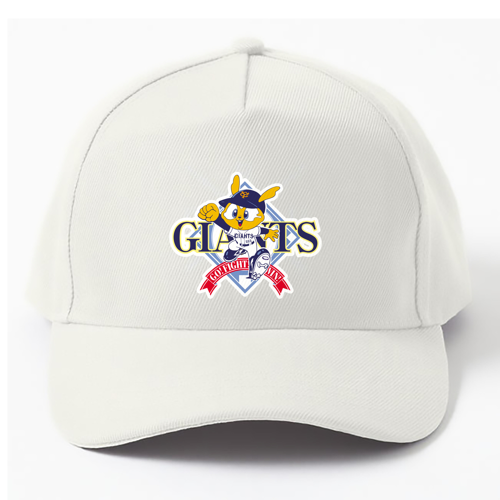 YOMIURI GIANTS OLD EMBLEM GIABBIT Logo - ベースボールキャップ ・ 綿100％ ・ 男女兼用 ・ スポーツ 帽子 ・ 日常使い 散歩 アウトドア 旅行用