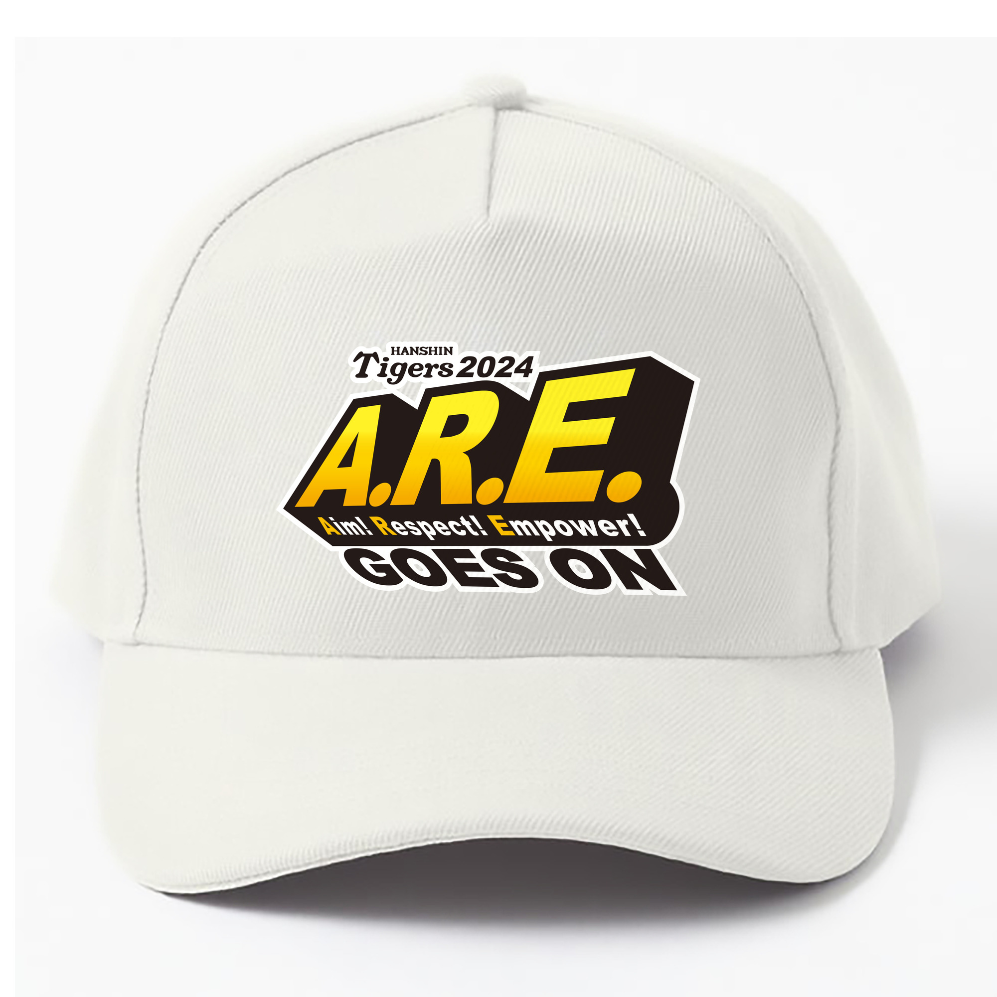 HANSHIN TIGERS 2024 SLOGAN Logo - ベースボールキャップ ・ 綿100％ ・ 男女兼用 ・ スポーツ 帽子 ・ 日常使い 散歩 アウトドア 旅行用