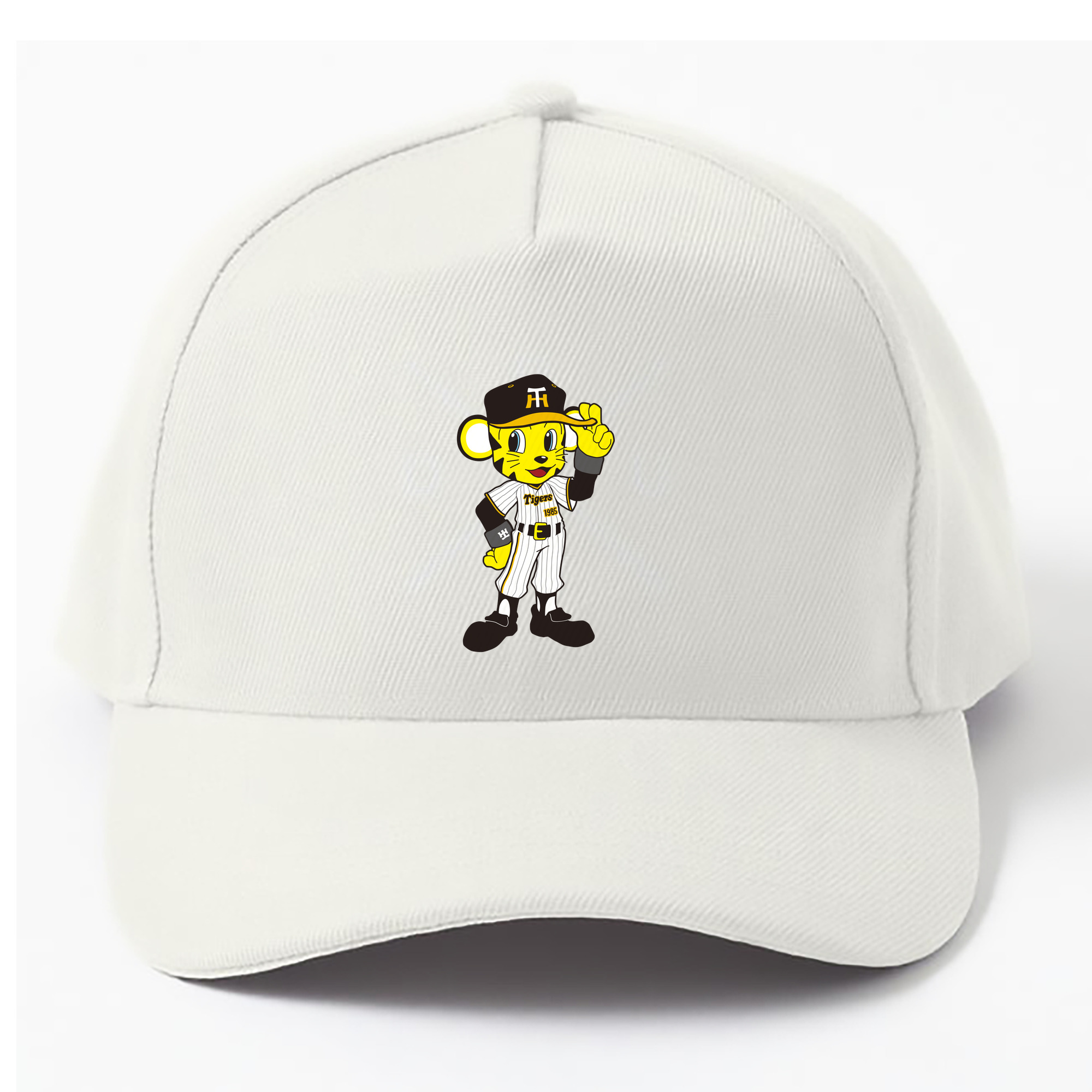 HANSHIN TIGERS MASCOT TO-LUCKY 2022 HOME UNIFORM ORIGINAL Logo - ベースボールキャップ ・ 綿100％ ・ 男女兼用 ・ スポーツ 帽子 ・ 日常使い 散歩 アウトドア 旅行用