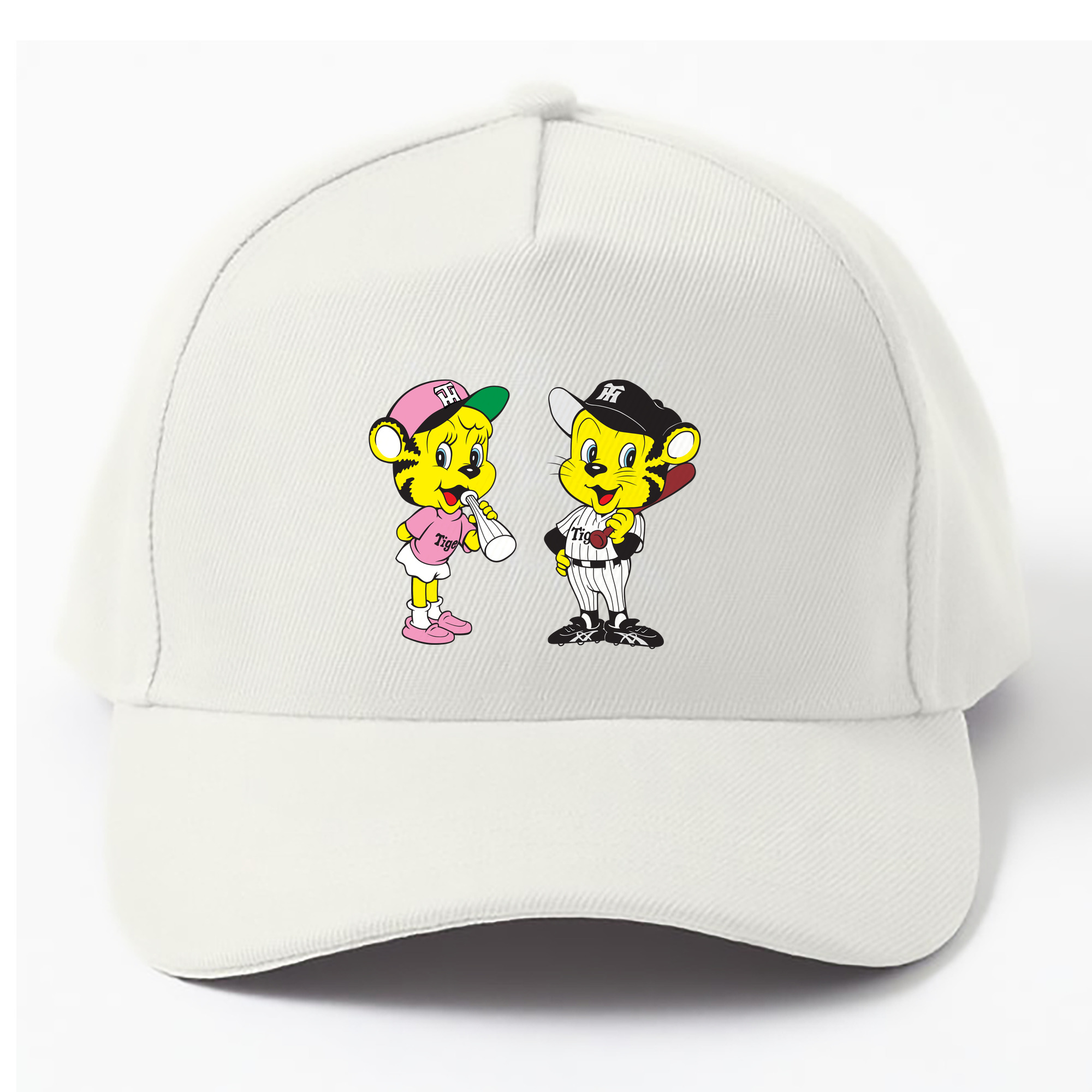 HANSHIN TIGERS MASCOT TO-LUCKY LUCKY 2001 2006 Logo - ベースボールキャップ ・ 綿100％ ・ 男女兼用 ・ スポーツ 帽子 ・ 日常使い 散歩 アウトドア 旅行用