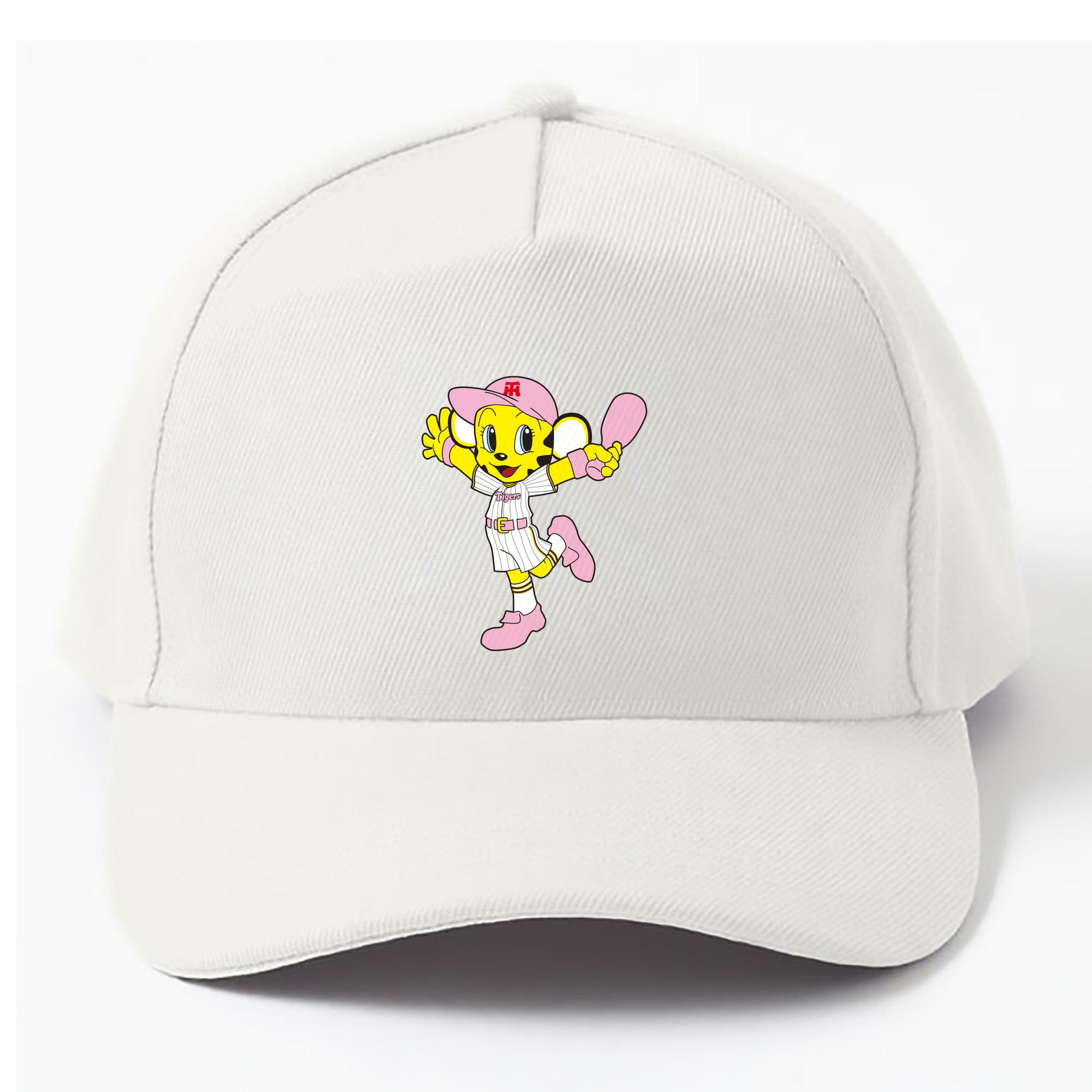 HANSHIN TIGERS MASCOT LUCKY 2022 HOME UNIFORM ORIGINAL Logo - ベースボールキャップ ・ 綿100％ ・ 男女兼用 ・ スポーツ 帽子 ・ 日常使い 散歩 アウトドア 旅行用