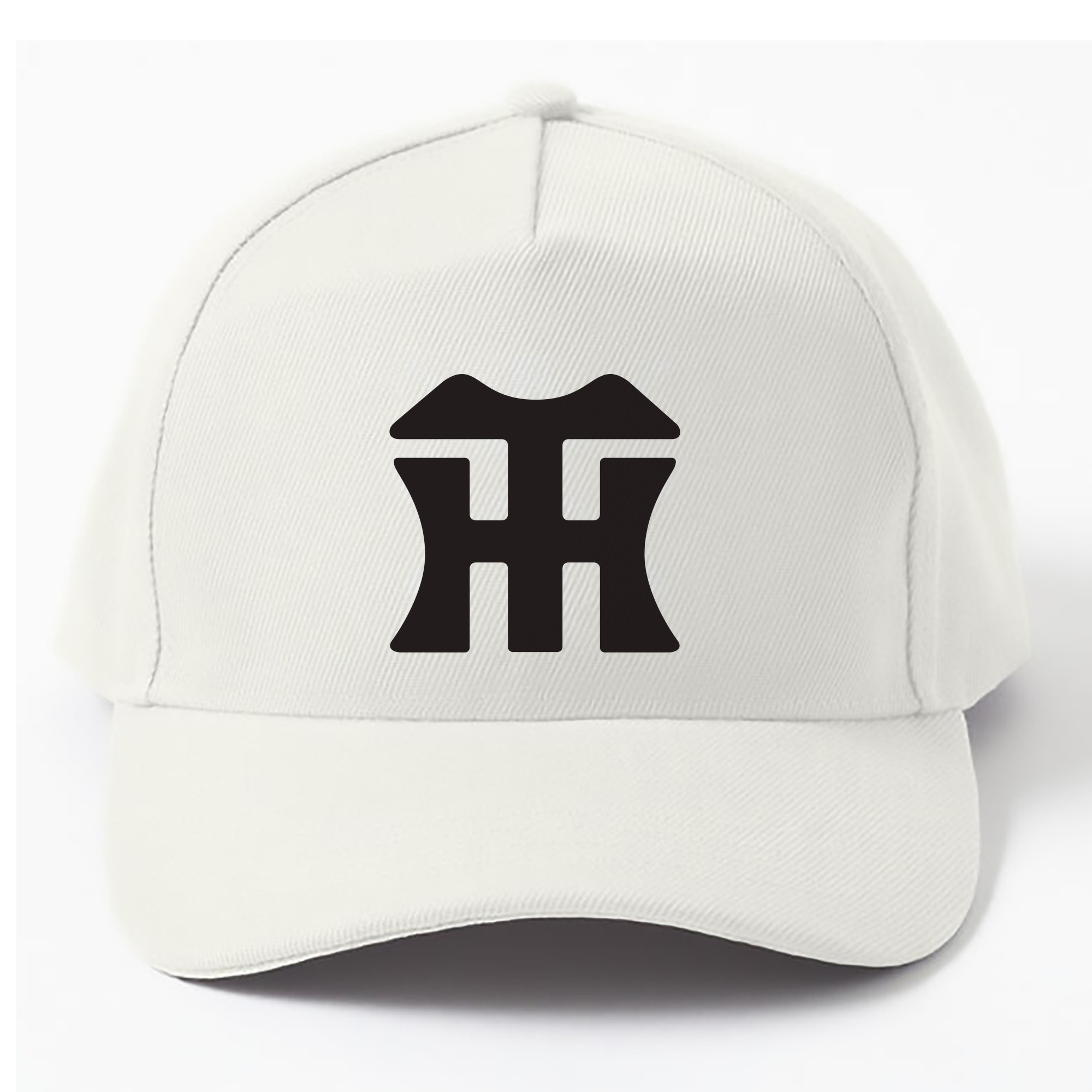 HANSHIN TIGERS SYMBOL APPLICATION BLACK Logo - ベースボールキャップ ・ 綿100％ ・ 男女兼用 ・ スポーツ 帽子 ・ 日常使い 散歩 アウトドア 旅行用