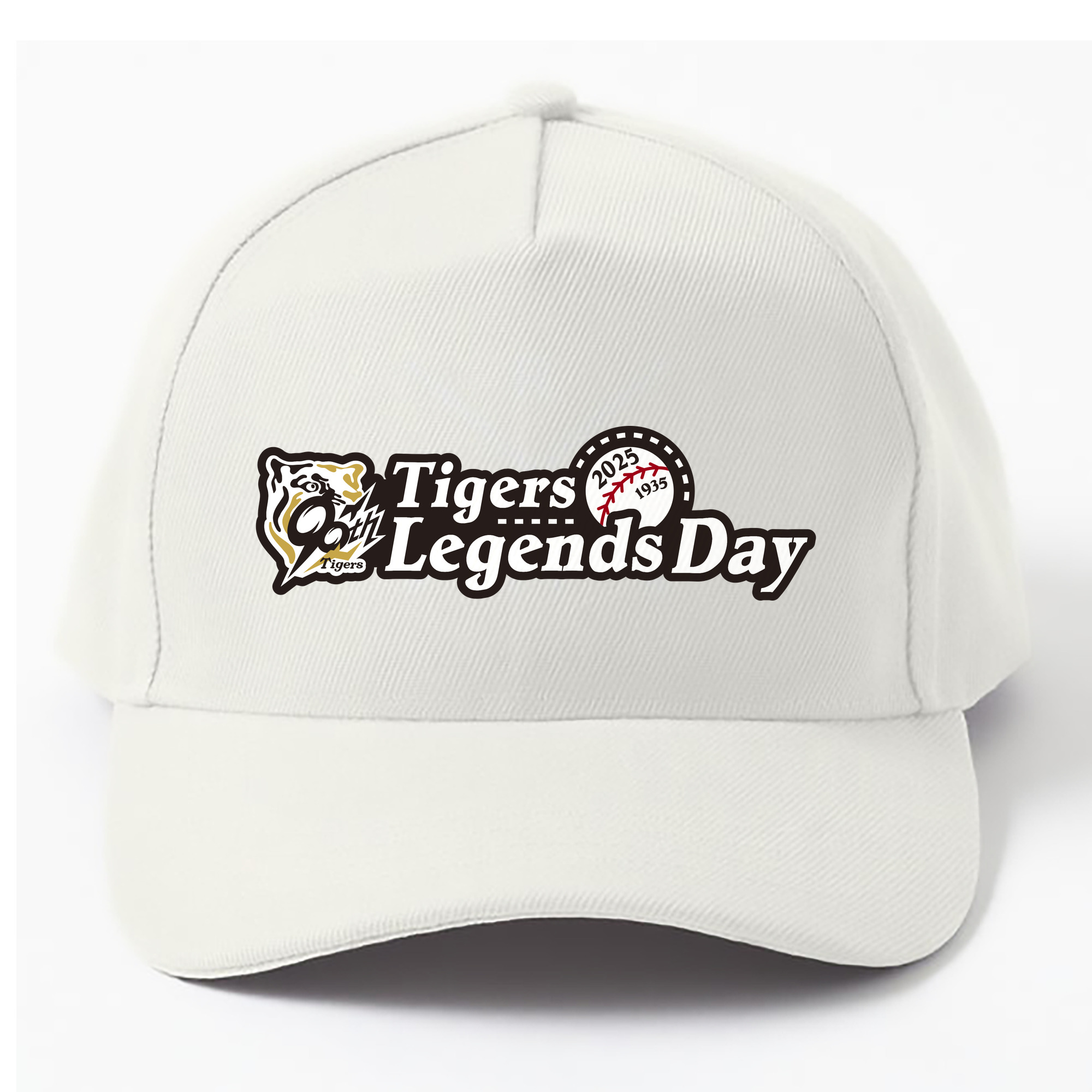 HANSHIN TIGERS TIGERS LEGENDS DAY 1935 2025 Logo - ベースボールキャップ ・ 綿100％ ・ 男女兼用 ・ スポーツ 帽子 ・ 日常使い 散歩 アウトドア 旅行用