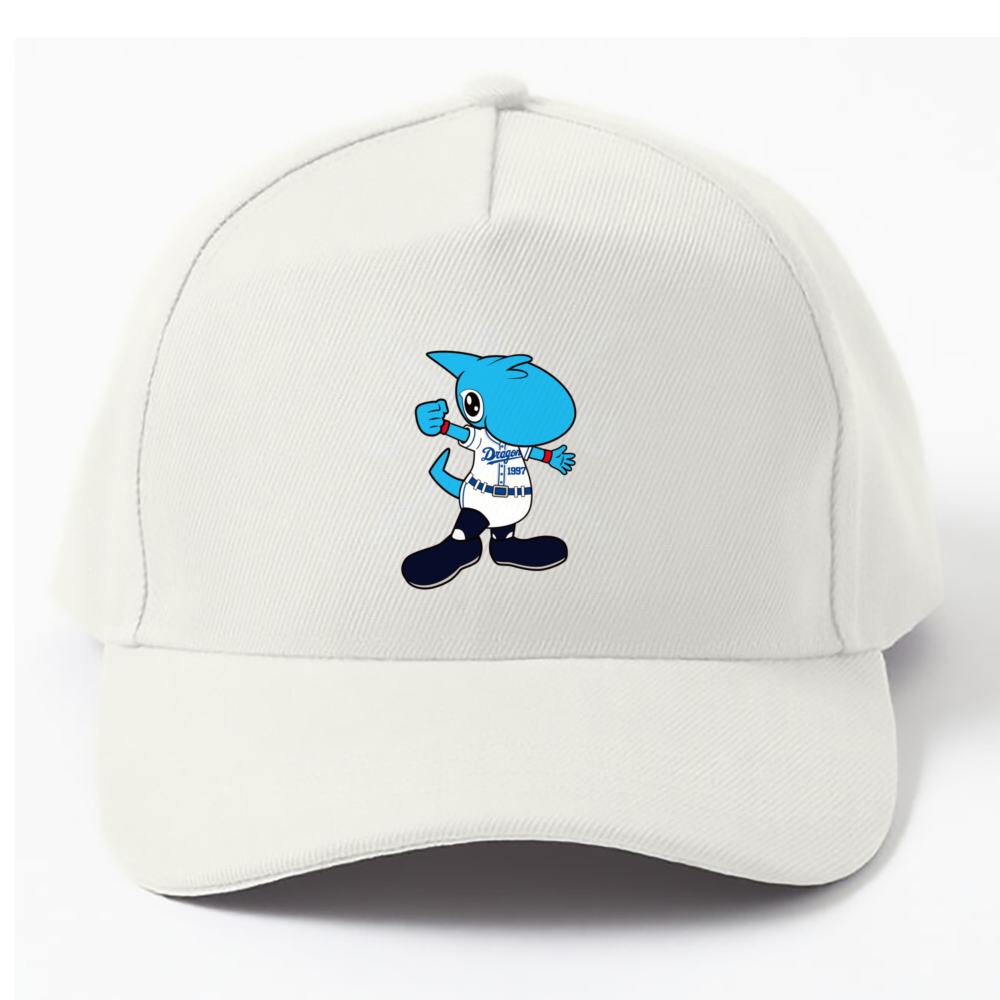 CHUNICHI DRAGONS MASCOT SHAOLON APPLICATION FIGHTING Logo - ベースボールキャップ ・ 綿100％ ・ 男女兼用 ・ スポーツ 帽子 ・ 日常使い 散歩 アウトドア 旅行用