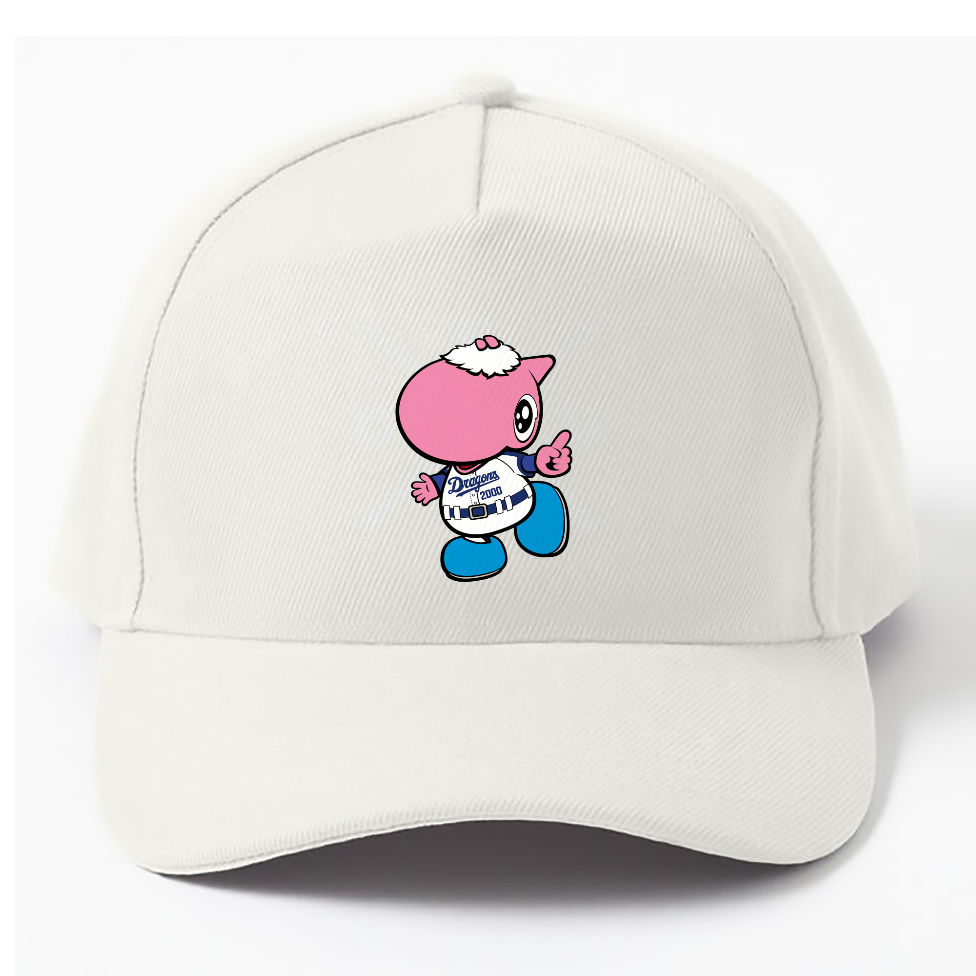 CHUNICHI DRAGONS MASCOT PAOLON APPLICATION 2017 2018 HOME UNIFORM INDICATE Logo - ベースボールキャップ ・ 綿100％ ・ 男女兼用 ・ スポーツ 帽子 ・ 日常使い 散歩 アウトドア 旅行用