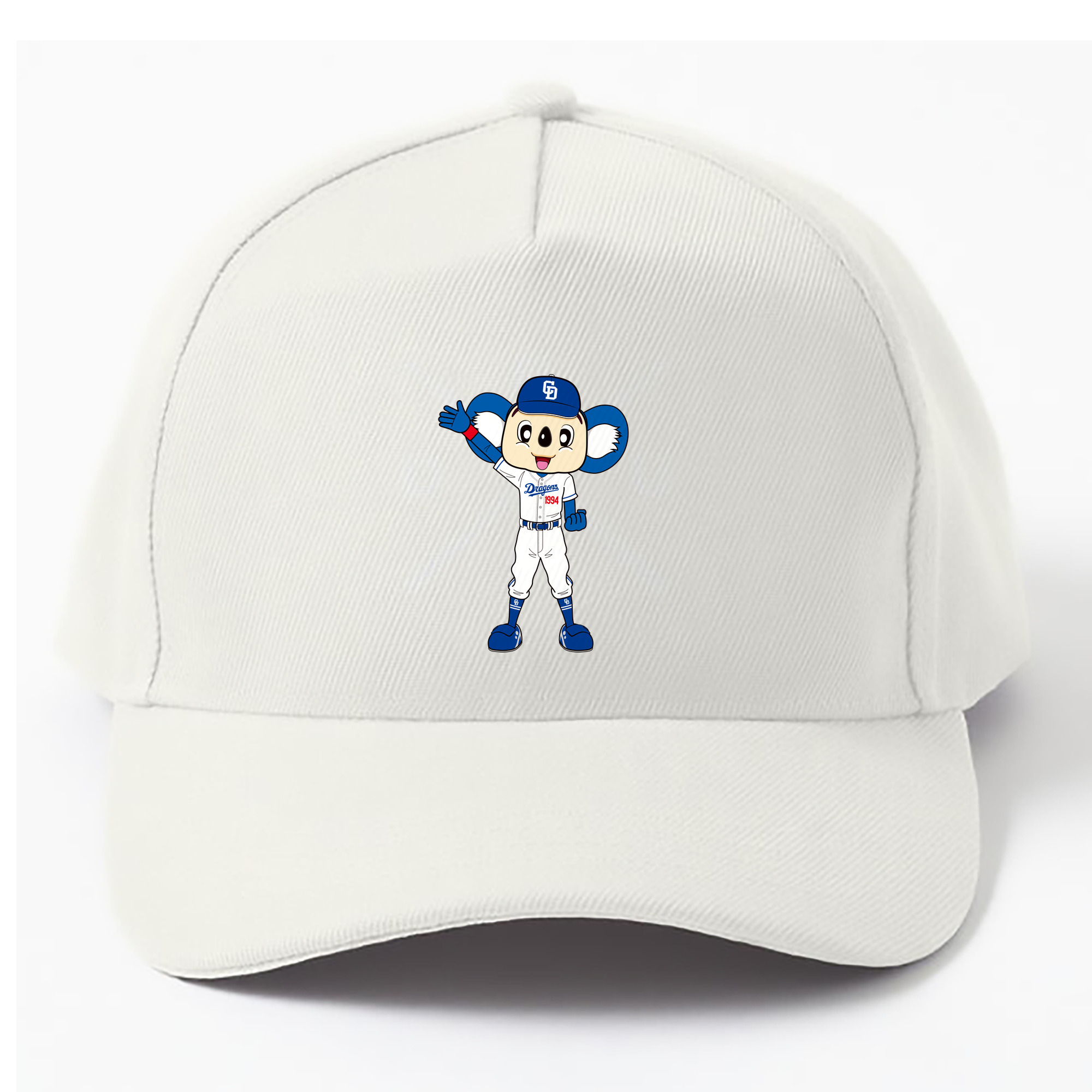 CHUNICHI DRAGONS MASCOT DOALA 2023 HOME UNIFORM APPLICATION WELCOME CONGRATULATION Logo - ベースボールキャップ ・ 綿100％ ・ 男女兼用 ・ スポーツ 帽子 ・ 日常使い 散歩 アウトドア 旅行用