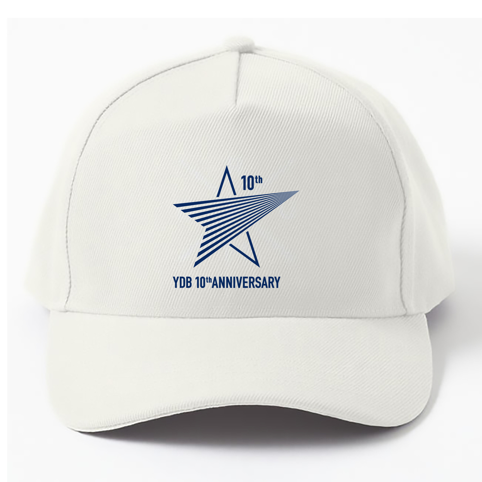 YOKOHAMA DeNA BAYSTARS 10TH ANNIVERSARY EMBLEM Logo - ベースボールキャップ ・ 綿100％ ・ 男女兼用 ・ スポーツ 帽子 ・ 日常使い 散歩 アウトドア 旅行用