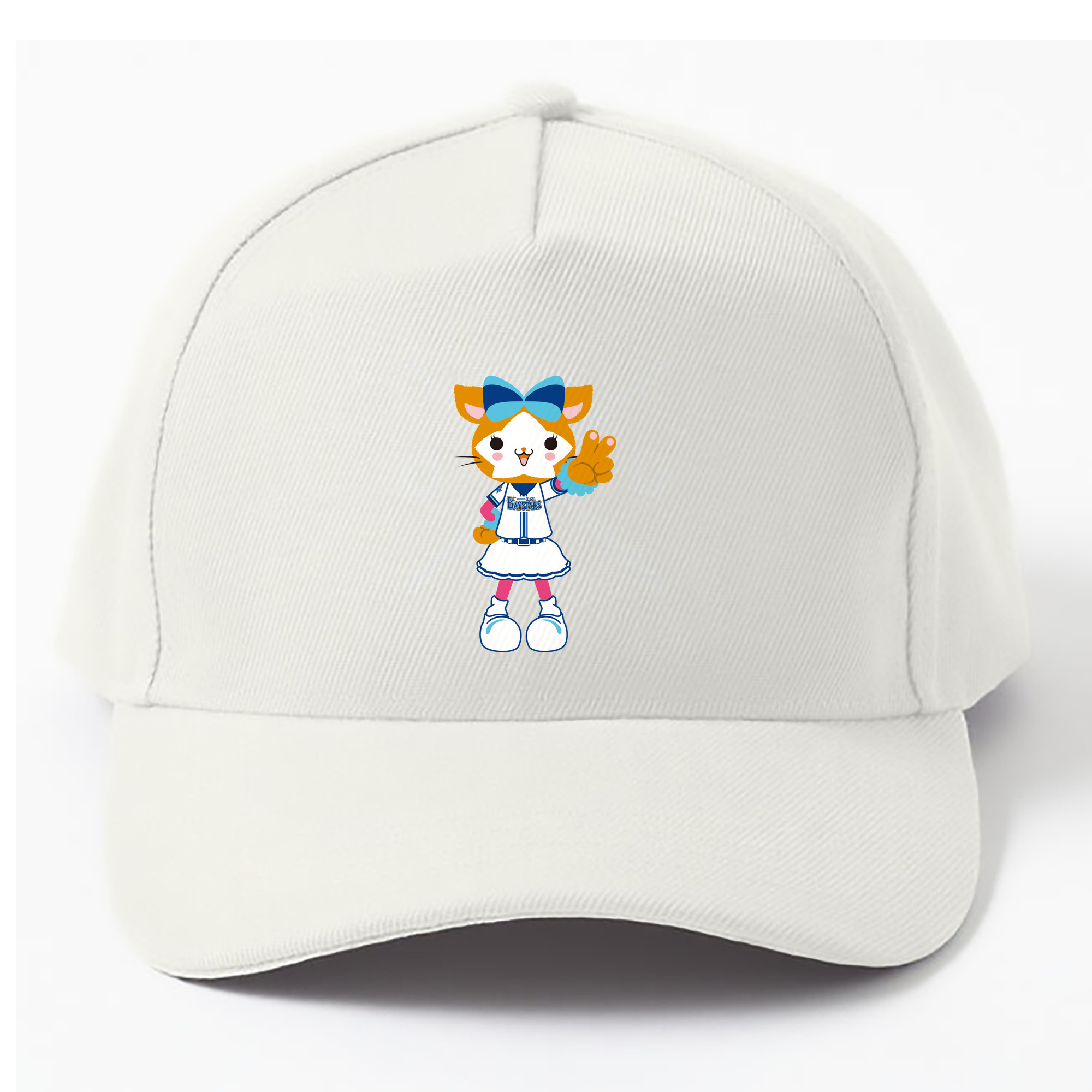 YOKOHAMA DeNA BAYSTARS MASCOT DB.KIRARA 2023 HOME UNIFORM APPLICATION VICTORY Logo - ベースボールキャップ ・ 綿100％ ・ 男女兼用 ・ スポーツ 帽子 ・ 日常使い 散歩 アウトドア 旅行用