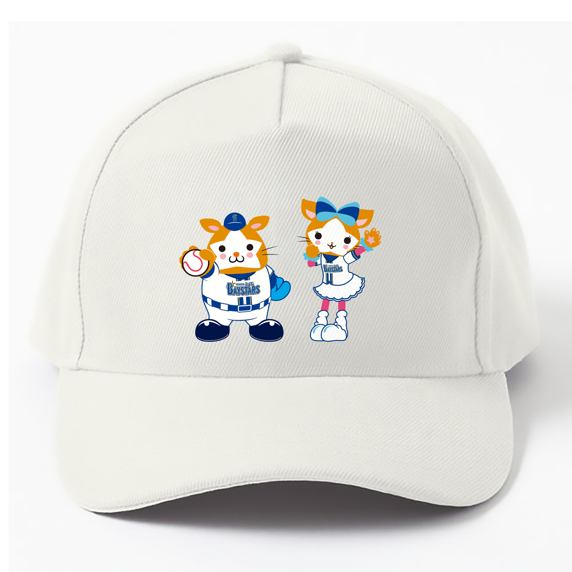 YOKOHAMA DeNA BAYSTARS MASCOT DB.STARMAN DB - ベースボールキャップ ・ 綿100％ ・ 男女兼用 ・ スポーツ 帽子 ・ 日常使い 散歩 アウトドア 旅行用