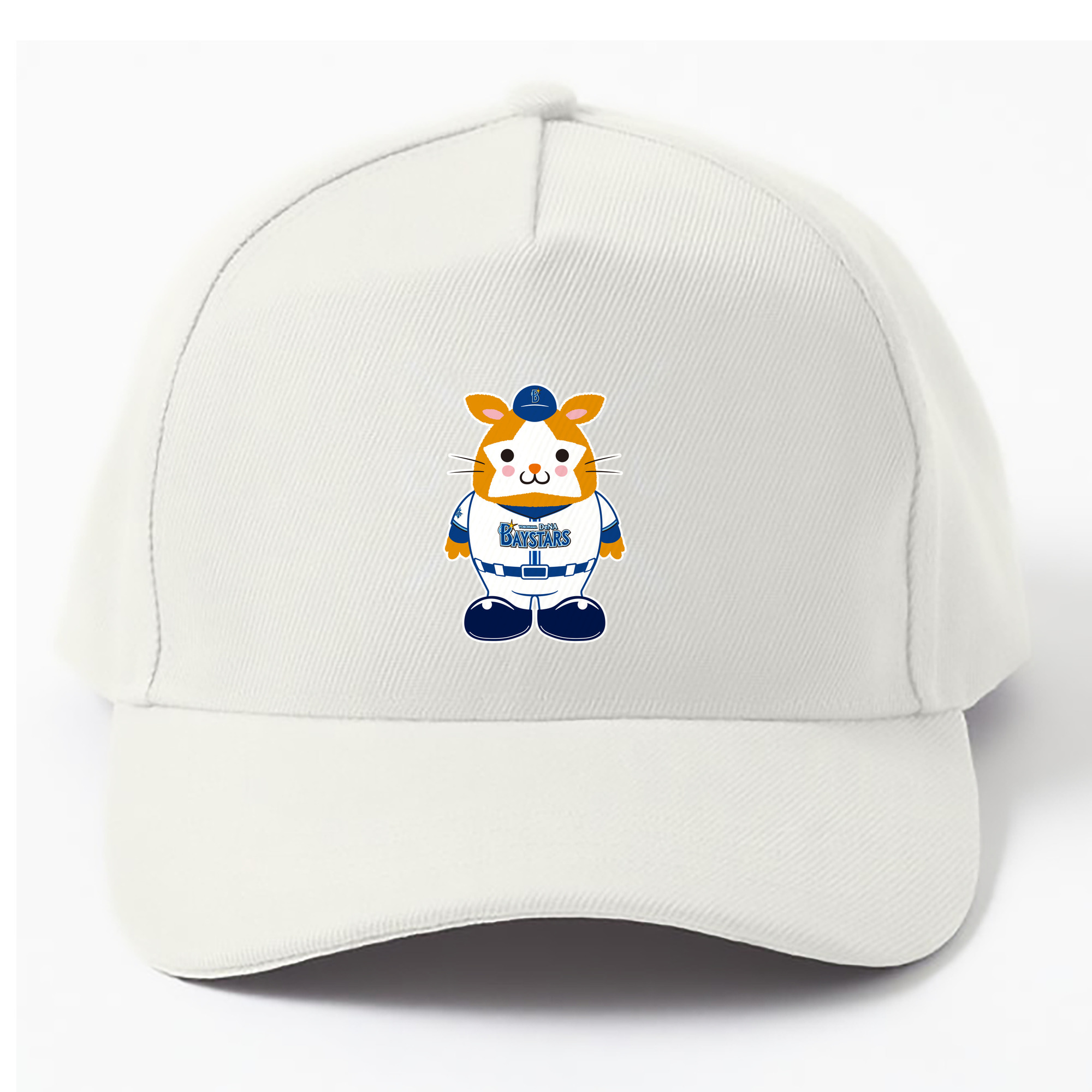 YOKOHAMA DeNA BAYSTARS MASCOT DB.STARMAN 2023 UNIFORM ORIGINAL Logo - ベースボールキャップ ・ 綿100％ ・ 男女兼用 ・ スポーツ 帽子 ・ 日常使い 散歩 アウトドア 旅行用