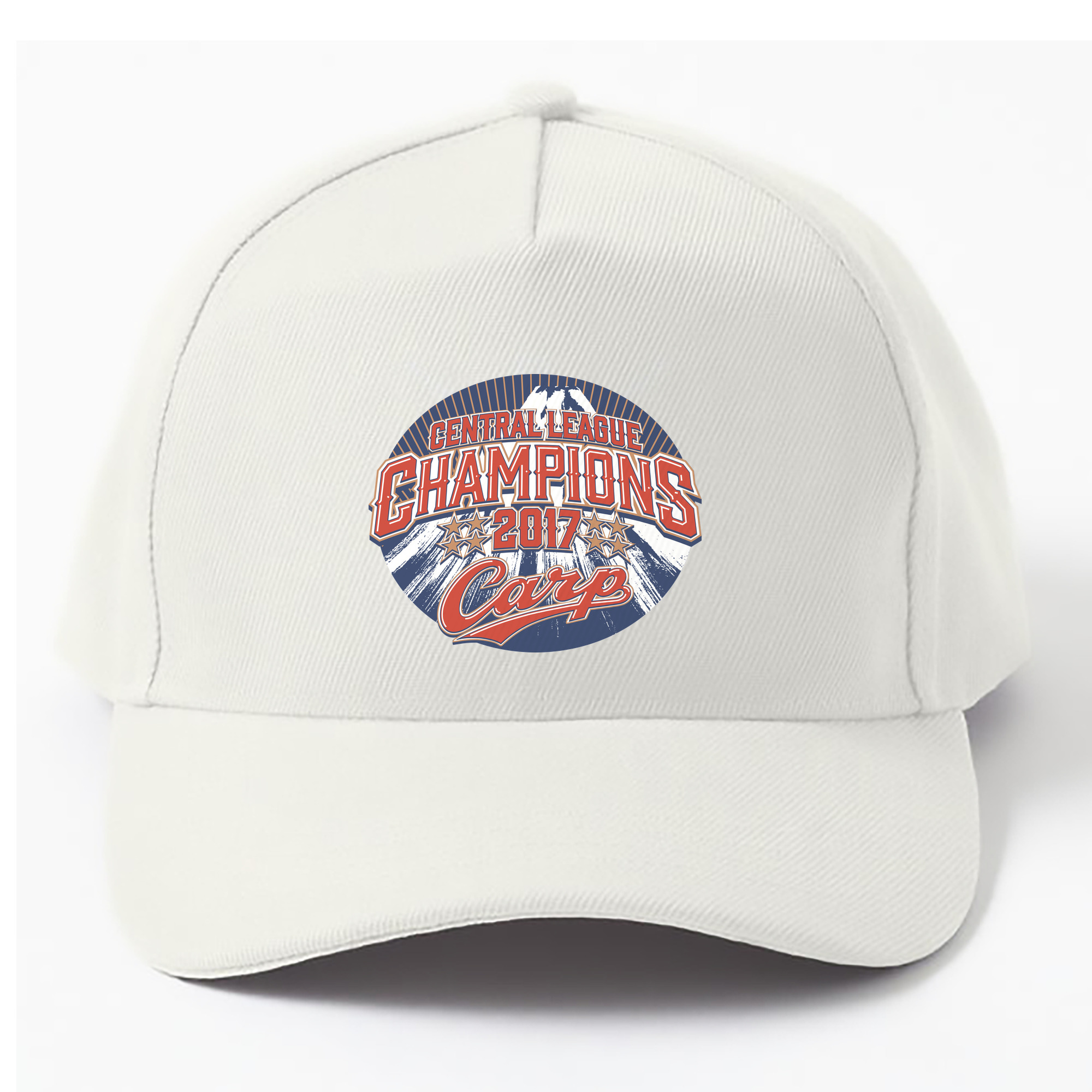 HIROSHIMA TOYO CARP 2017 CENTRAL LEAGUE CHAMPIONS DESIGN Logo - ベースボールキャップ ・ 綿100％ ・ 男女兼用 ・ スポーツ 帽子 ・ 日常使い 散歩 アウトドア 旅行用
