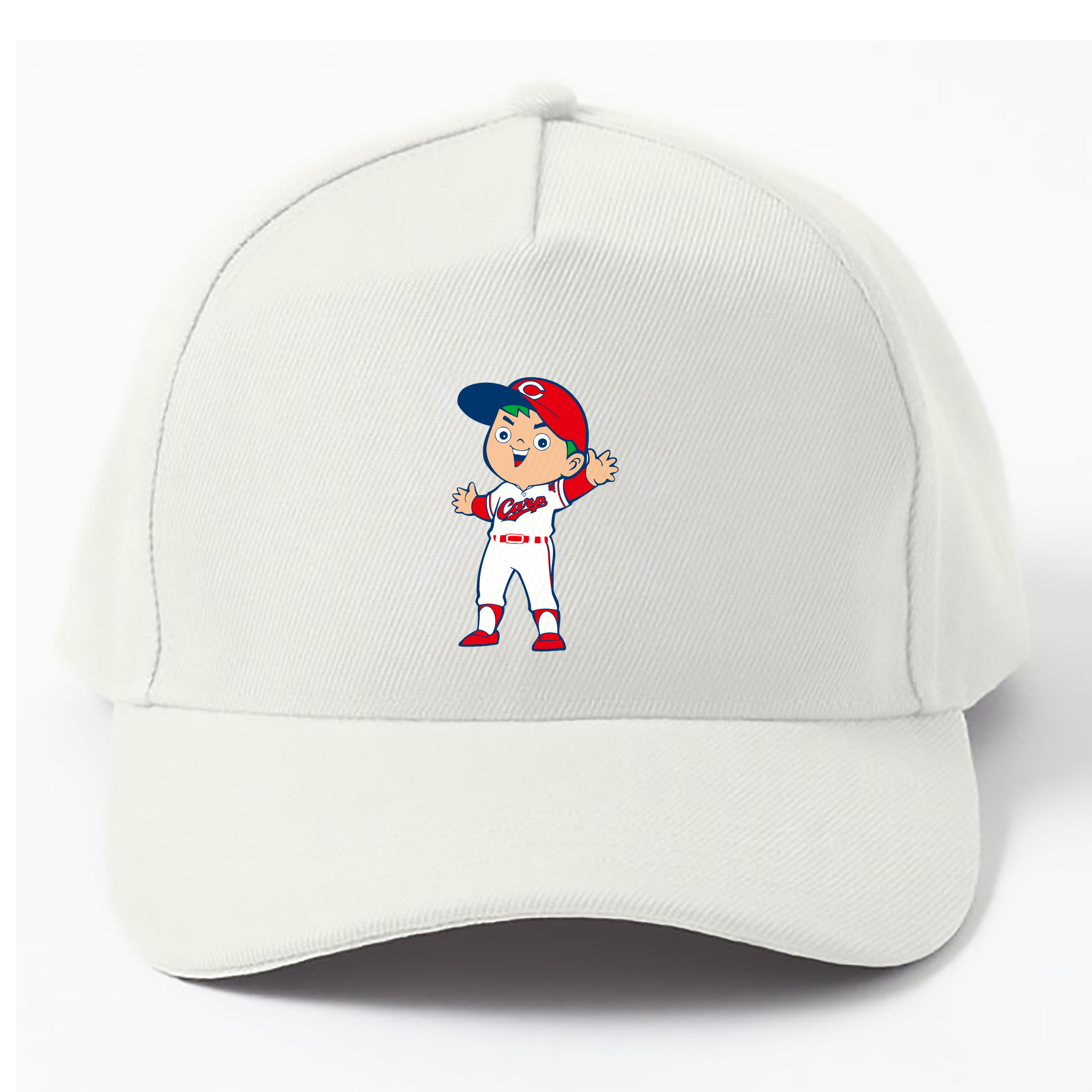 HIROSHIMA TOYO CARP CARP BOYA SLYLY Logo - ベースボールキャップ ・ 綿100％ ・ 男女兼用 ・ スポーツ 帽子 ・ 日常使い 散歩 アウトドア 旅行用