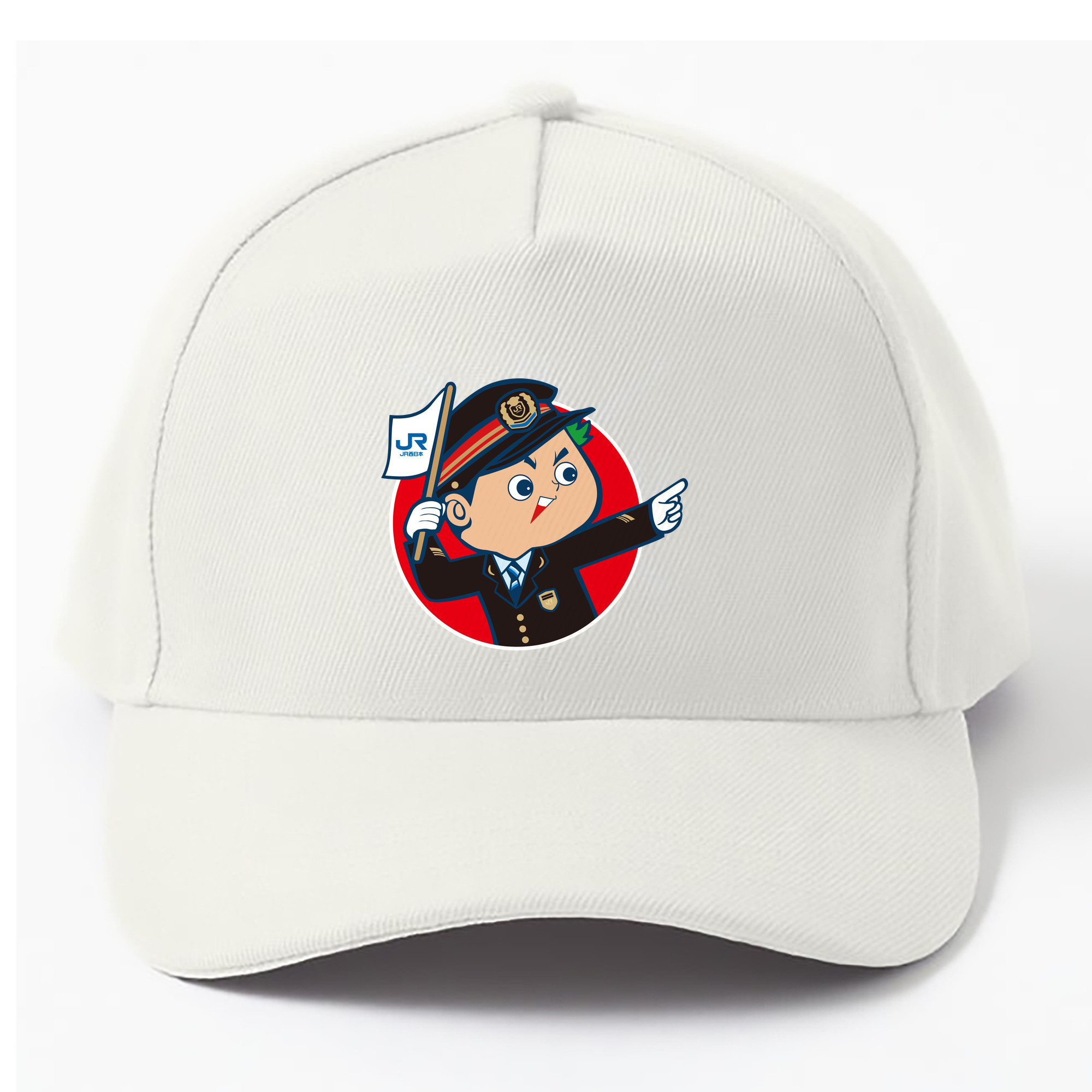 HIROSHIMA TOYO CARP MASCOT CARP BOYA APPLICATION JR WEST NIPPON GROUP Logo - ベースボールキャップ ・ 綿100％ ・ 男女兼用 ・ スポーツ 帽子 ・ 日常使い 散歩 アウトドア 旅行用