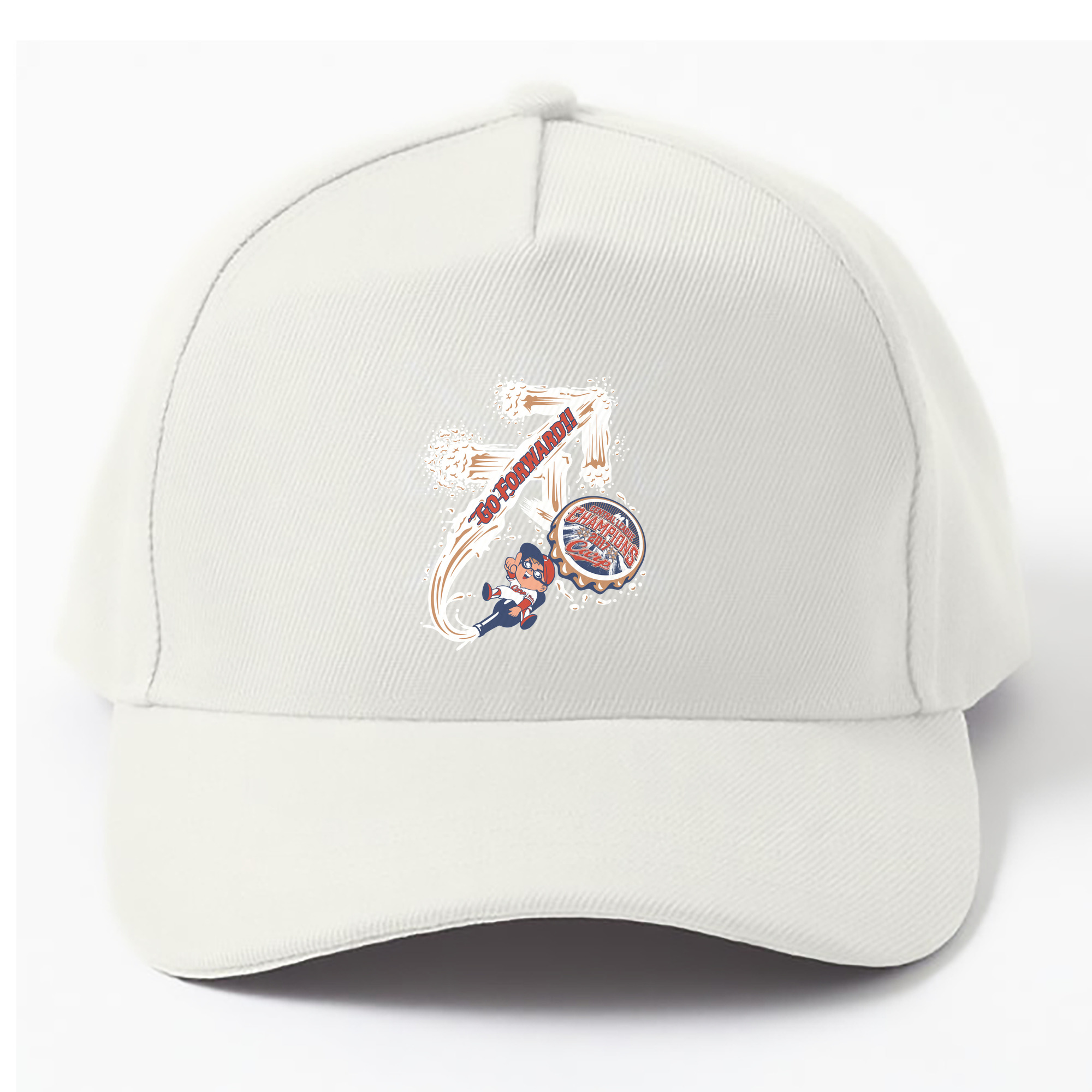 HIROSHIMA TOYO CARP 2017 GO FORWARD Logo - ベースボールキャップ ・ 綿100％ ・ 男女兼用 ・ スポーツ 帽子 ・ 日常使い 散歩 アウトドア 旅行用