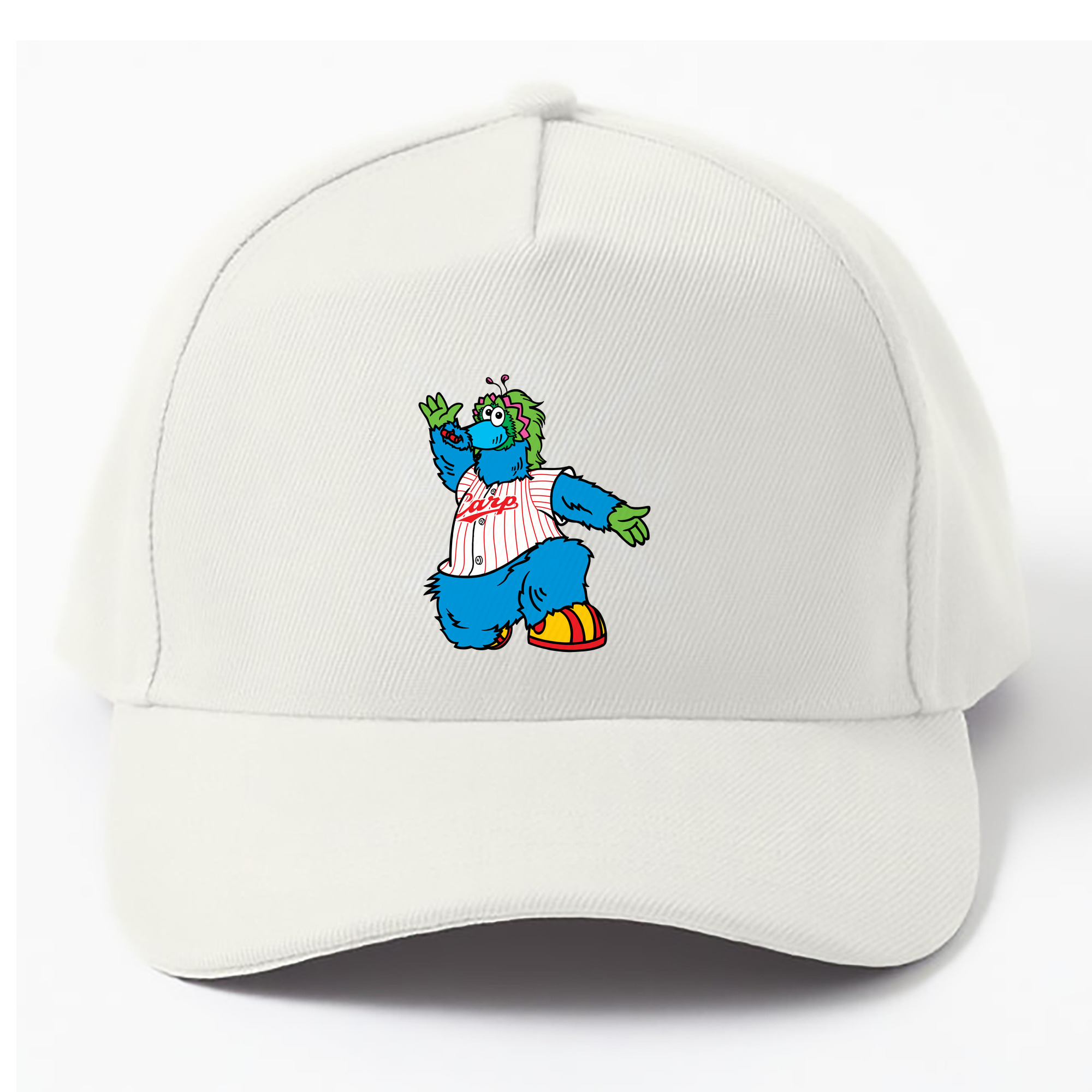 HIROSHIMA TOYO CARP MASCOT SLYLY OLD STANDING CONGRATULATIONS APPLICATION Logo - ベースボールキャップ ・ 綿100％ ・ 男女兼用 ・ スポーツ 帽子 ・ 日常使い 散歩 アウトドア 旅行用