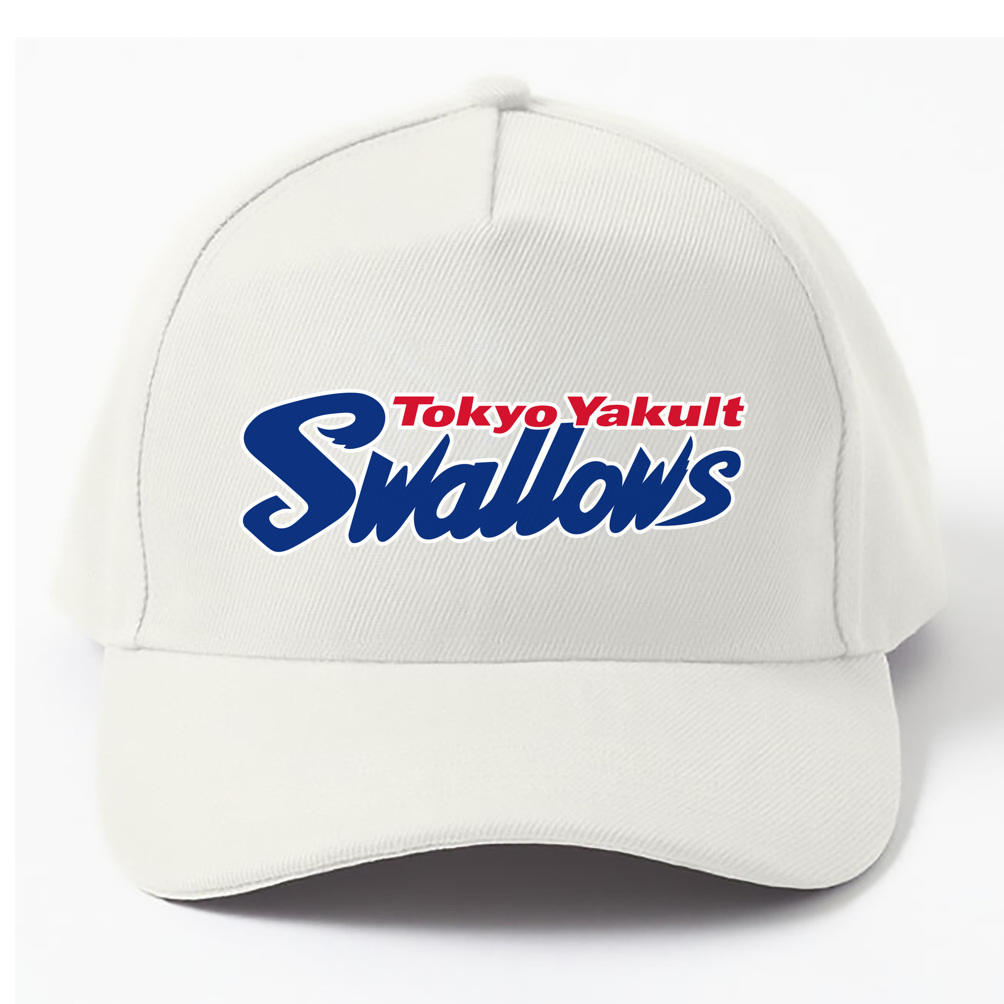 OKYO YAKULT SWALLOWS WORDMARK ORIGINAL Logo - ベースボールキャップ ・ 綿100％ ・ 男女兼用 ・ スポーツ 帽子 ・ 日常使い 散歩 アウトドア 旅行用