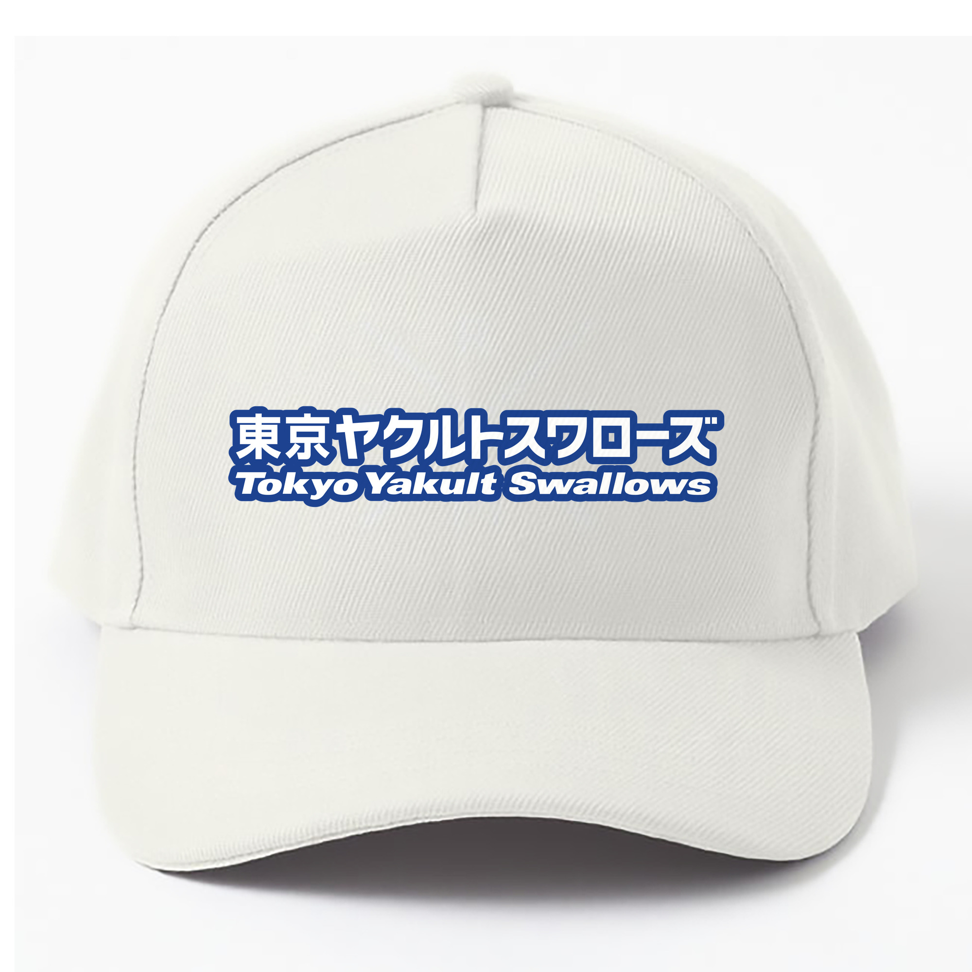 TOKYO YAKULT SWALLOWS FONT ENGLISH JAPANESE APPLICATION BACKGROUND Logo - ベースボールキャップ ・ 綿100％ ・ 男女兼用 ・ スポーツ 帽子 ・ 日常使い 散歩 アウトドア 旅行用