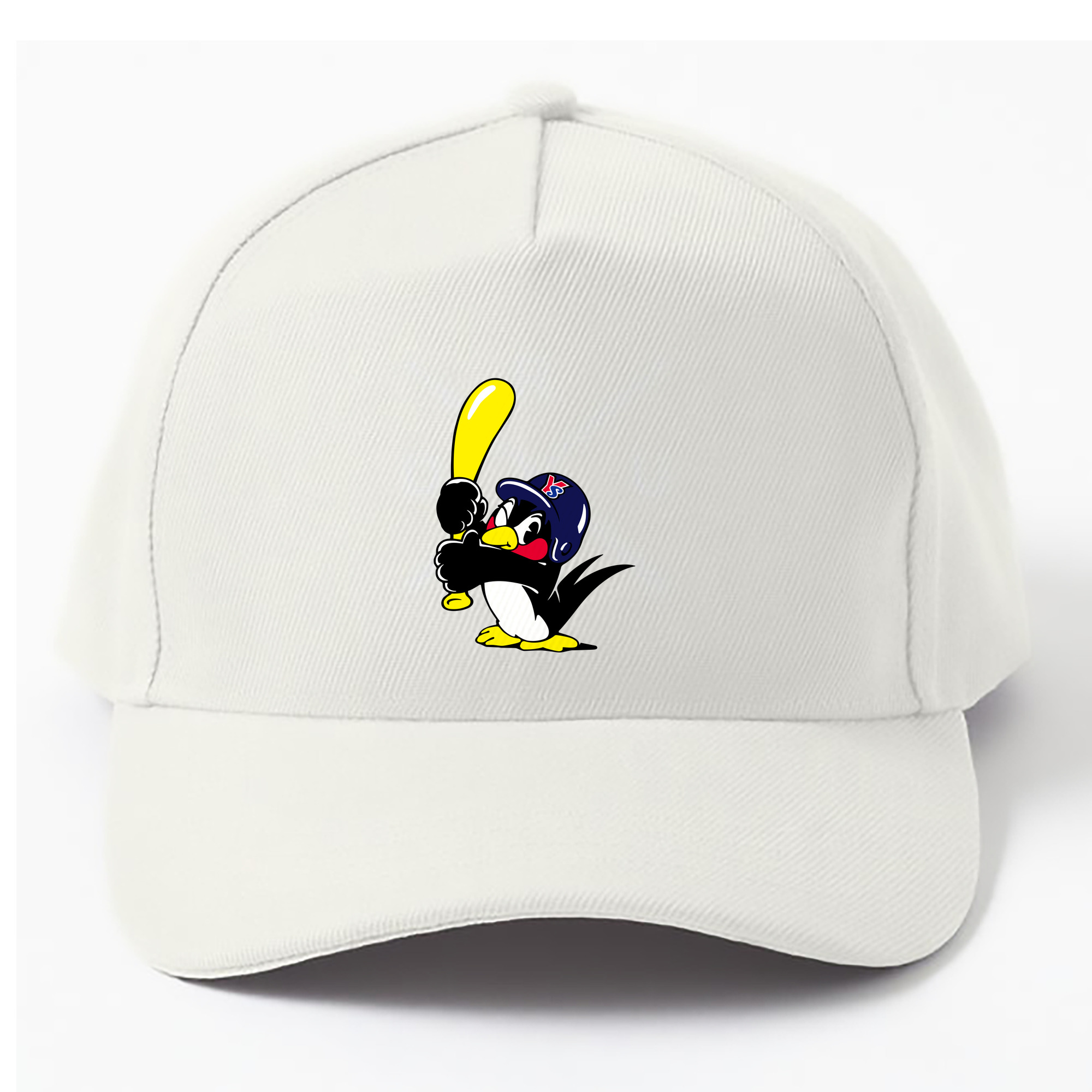 TOKYO YAKULT SWALLOWS MASCOT TSUBAKURO OLD ORIGINAL Logo - ベースボールキャップ ・ 綿100％ ・ 男女兼用 ・ スポーツ 帽子 ・ 日常使い 散歩 アウトドア 旅行用