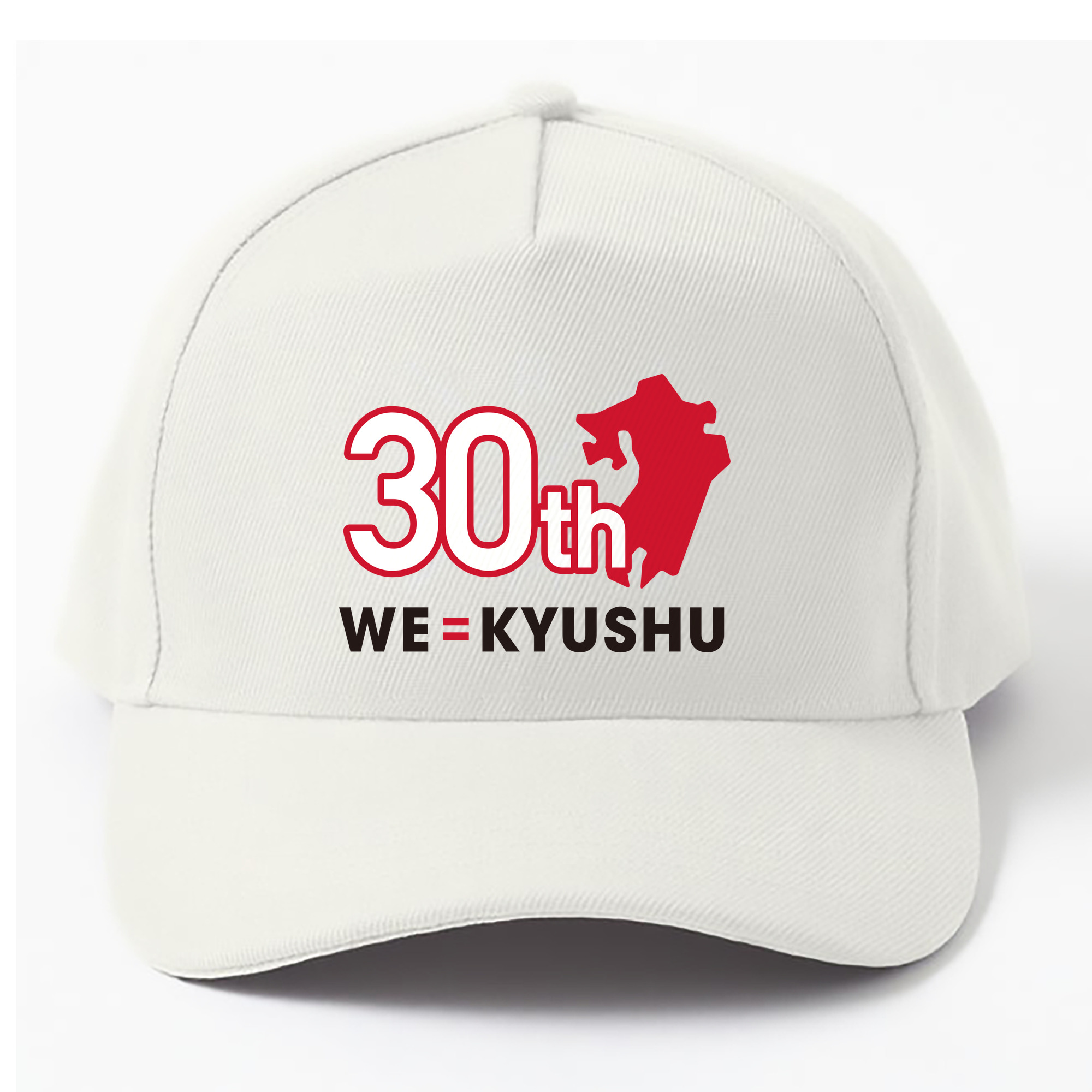 FUKUOKA SOFTBANK HAWKS 30TH WE=KYUSHU Logo - ベースボールキャップ ・ 綿100％ ・ 男女兼用 ・ スポーツ 帽子 ・ 日常使い 散歩 アウトドア 旅行用